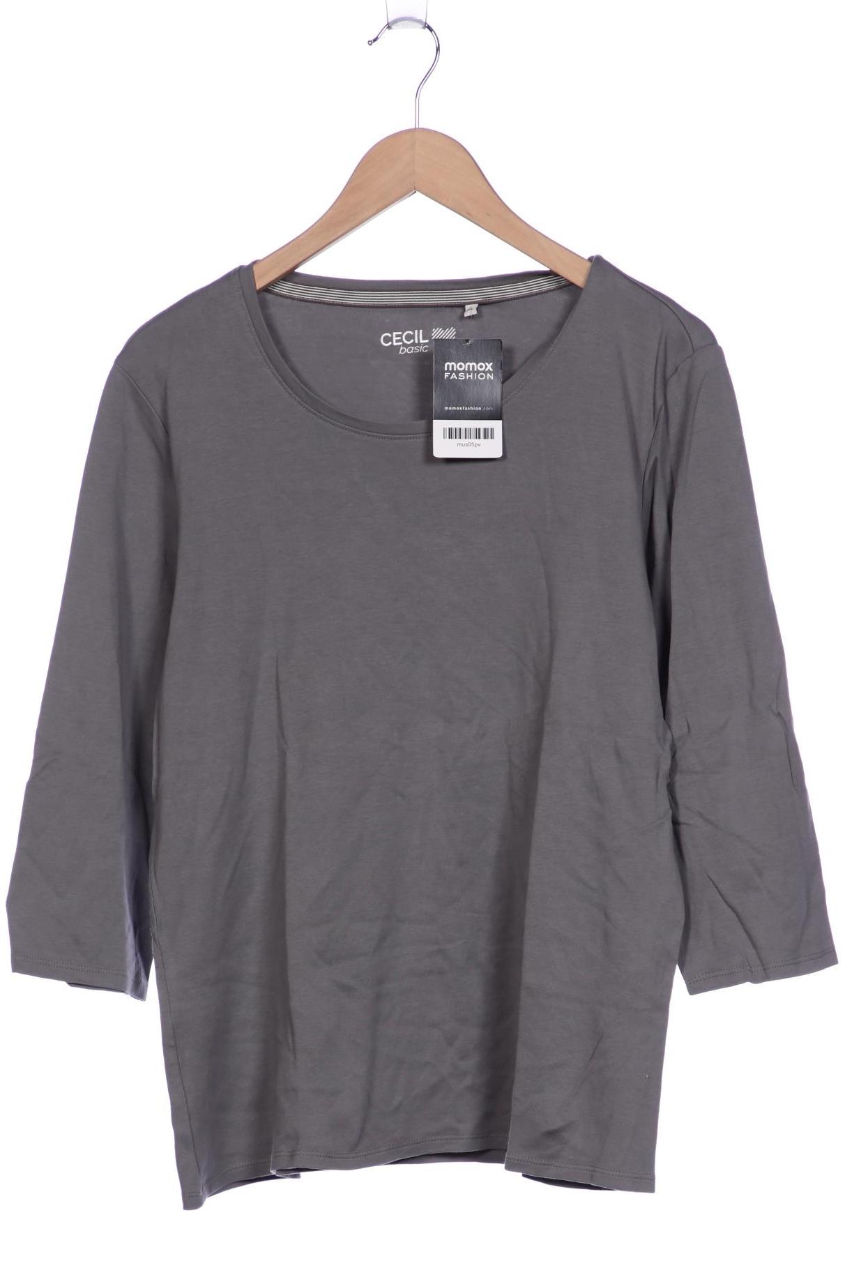 

Cecil Damen Langarmshirt, grau, Gr. 44