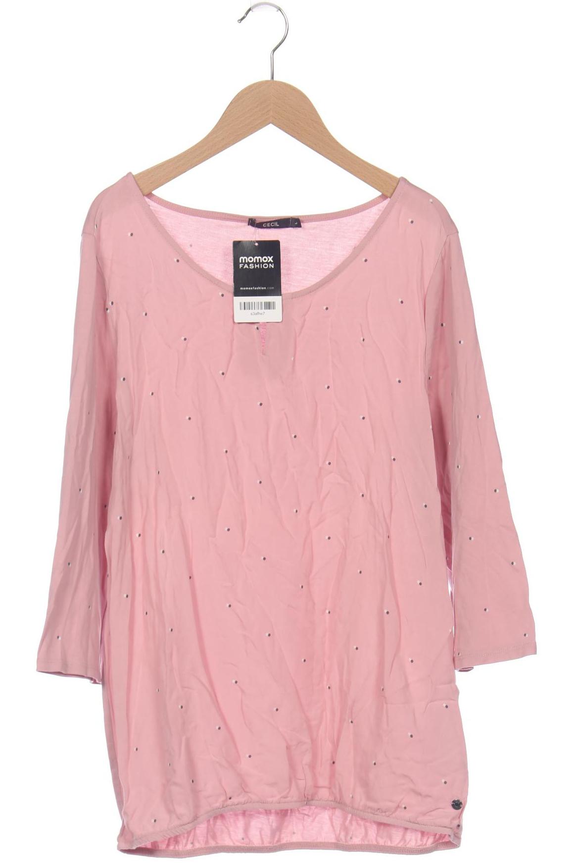 

Cecil Damen Langarmshirt, pink, Gr. 42