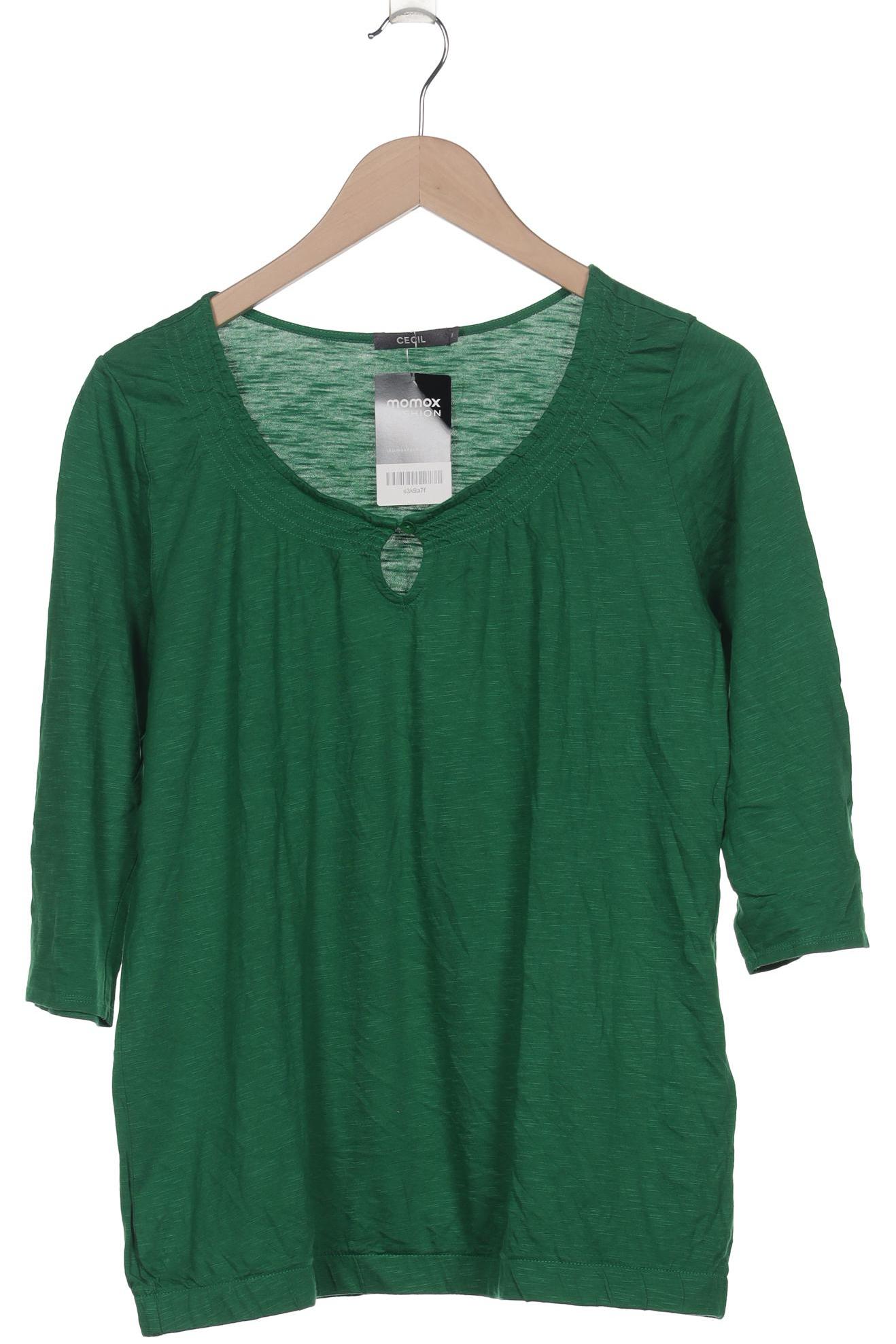 

Cecil Damen Langarmshirt, grün, Gr. 38