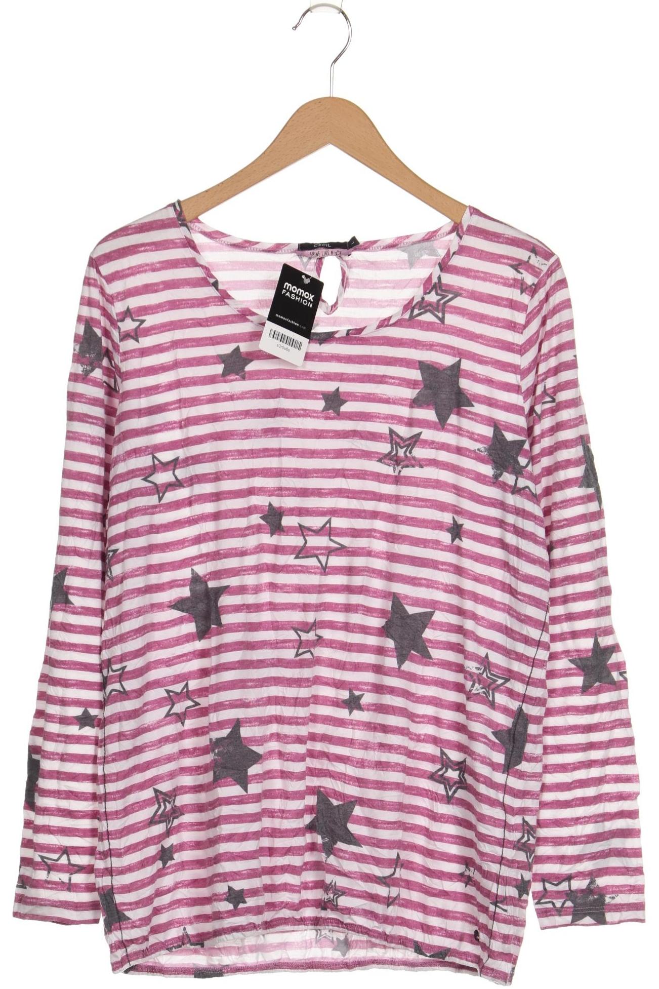 

Cecil Damen Langarmshirt, bordeaux, Gr. 42