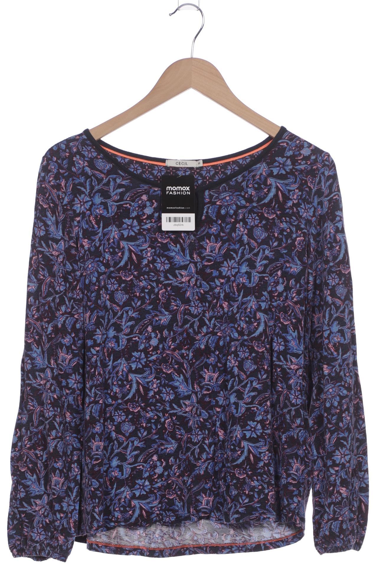 

Cecil Damen Langarmshirt, marineblau, Gr. 38