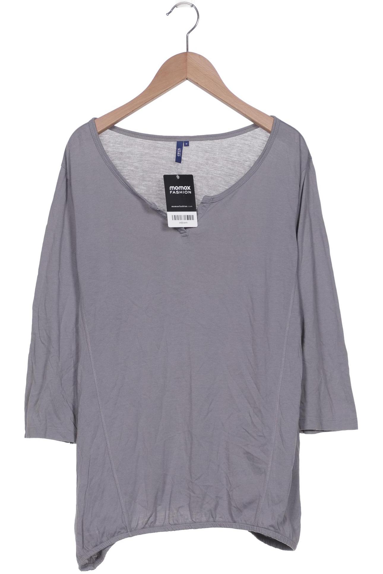 

CECIL Damen Langarmshirt, grau