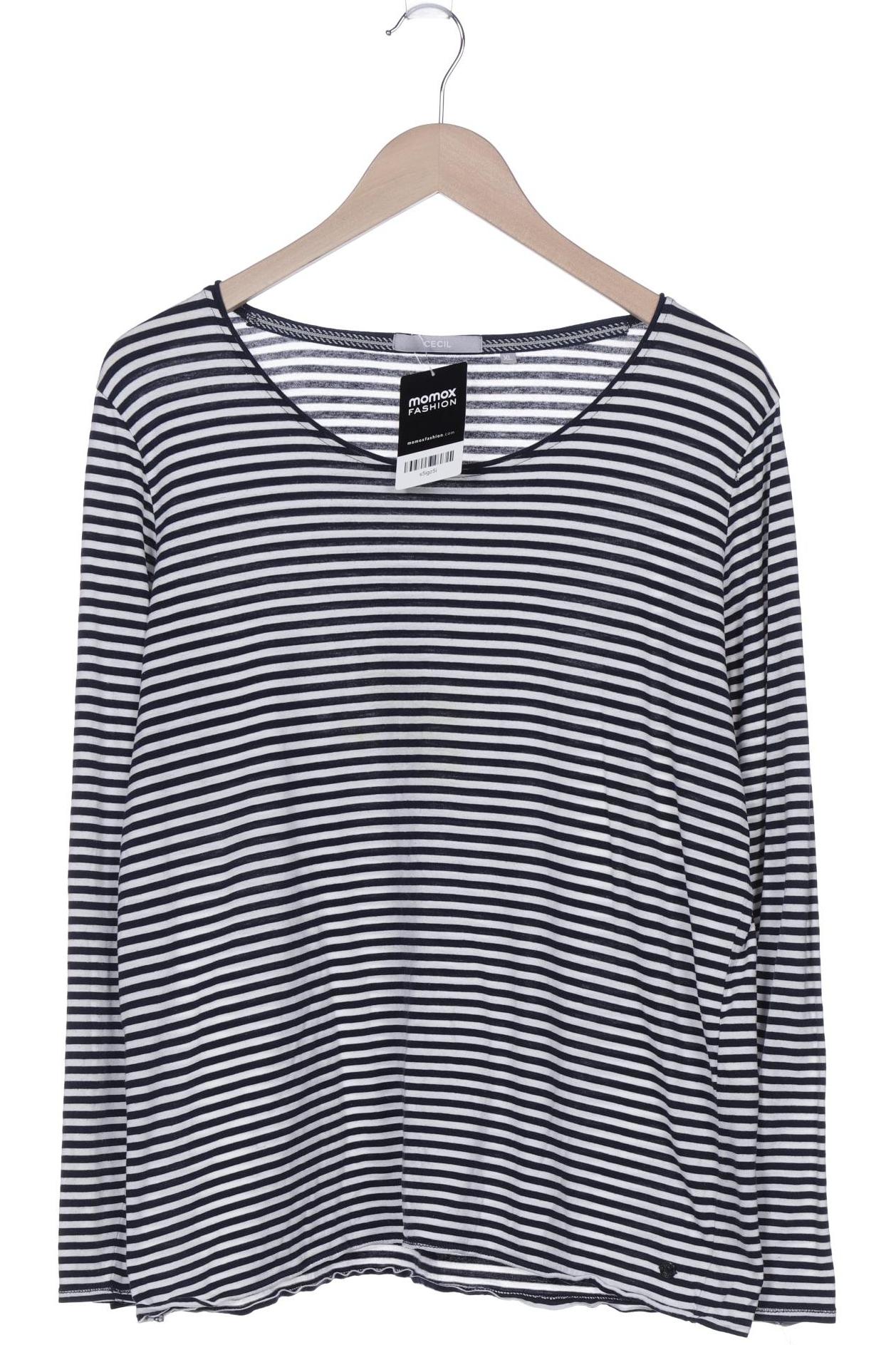 

Cecil Damen Langarmshirt, marineblau, Gr. 44