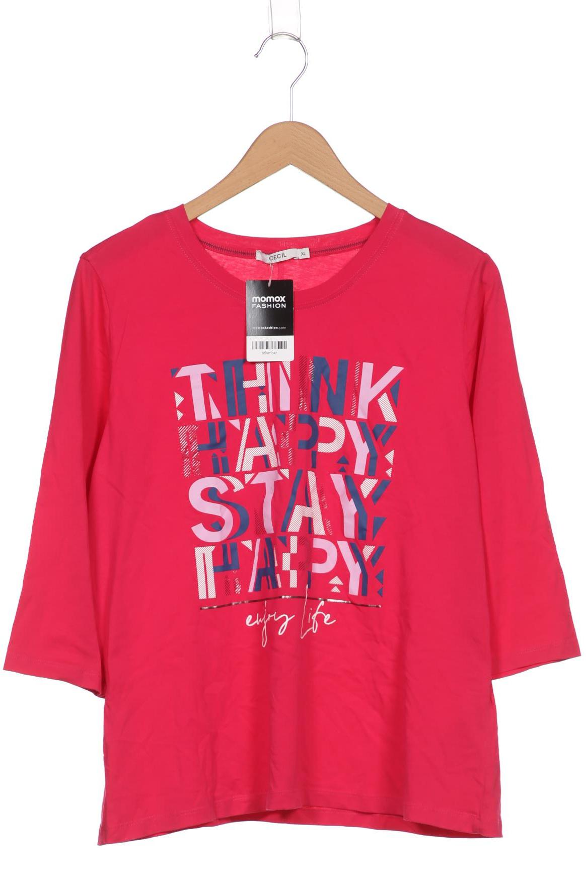 

CECIL Damen Langarmshirt, pink