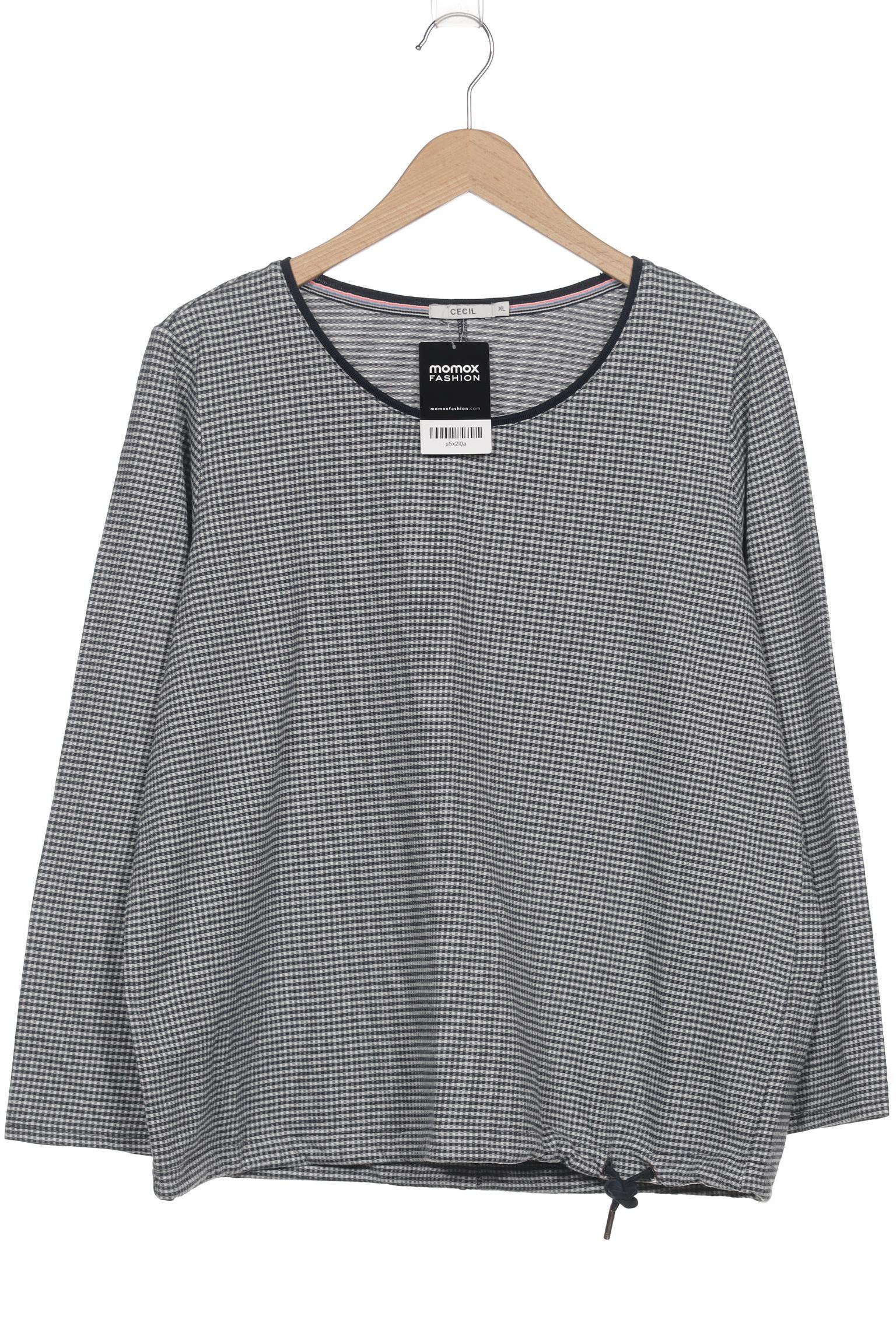 

Cecil Damen Langarmshirt, marineblau, Gr. 44