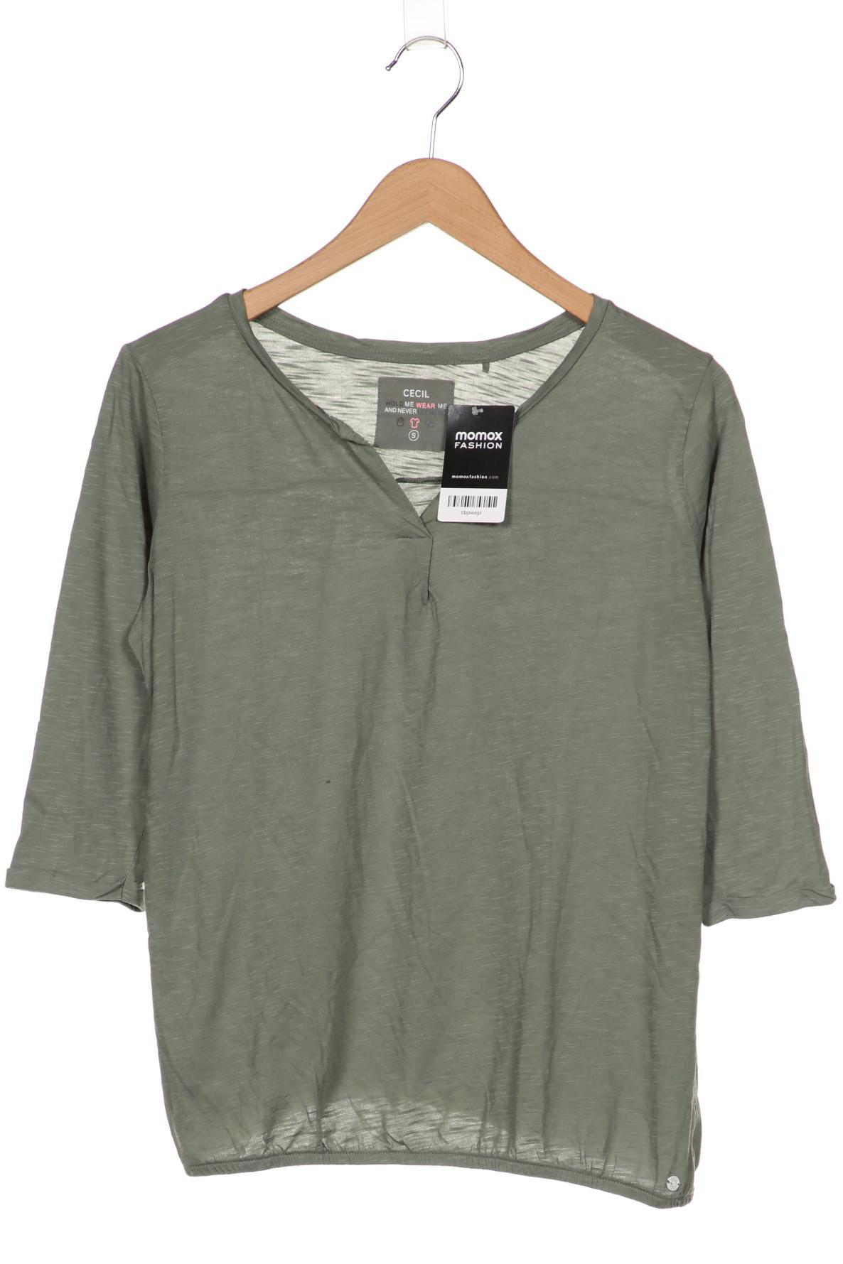 

CECIL Damen Langarmshirt, grün