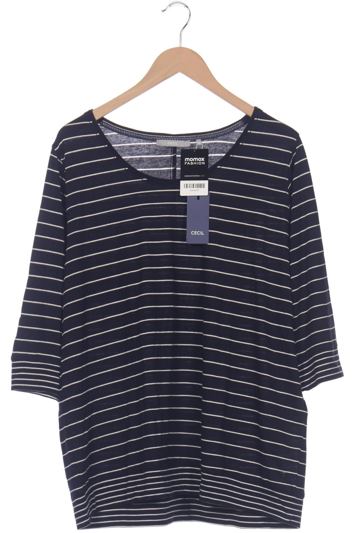 

Cecil Damen Langarmshirt, marineblau, Gr. 46
