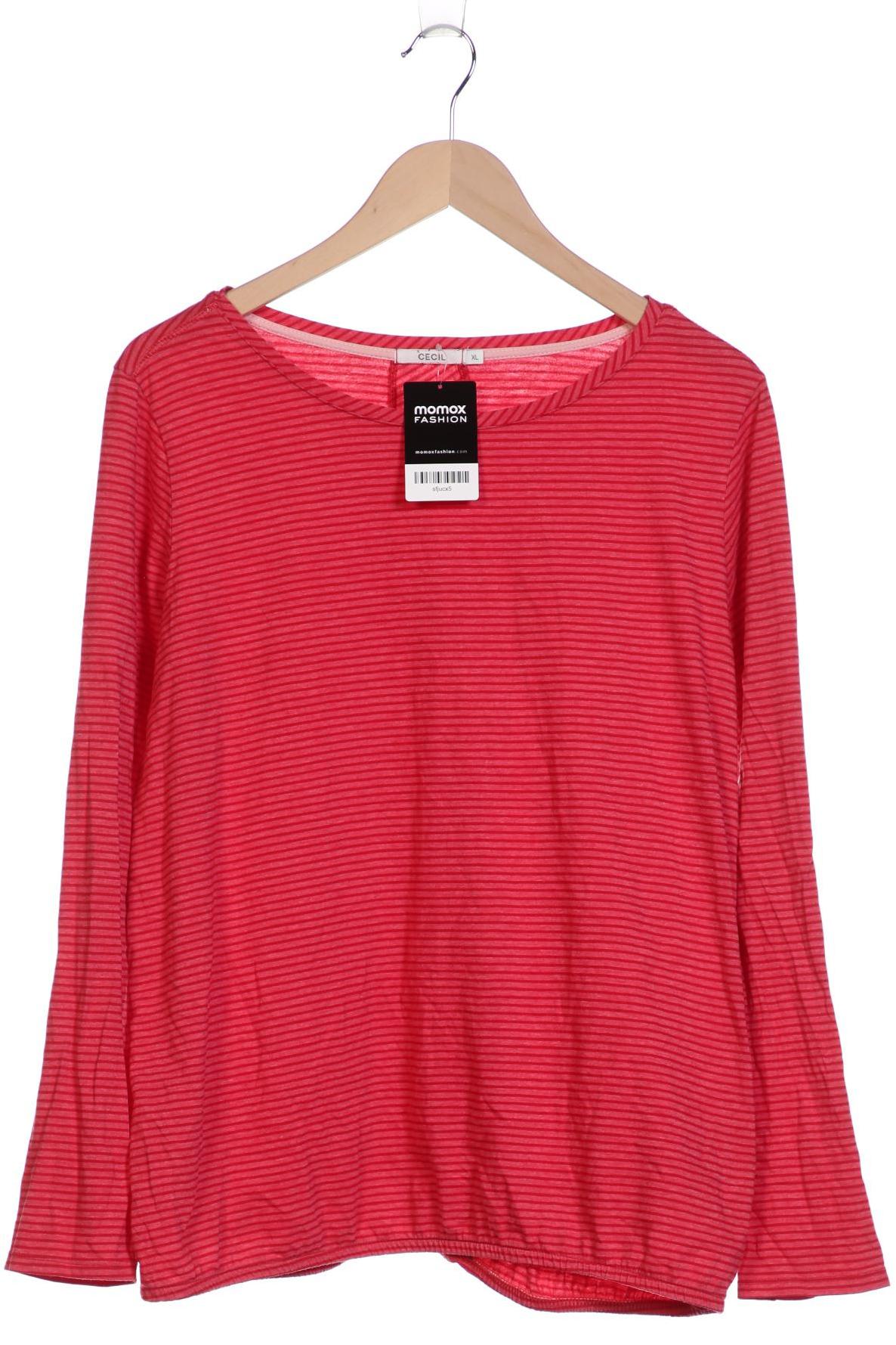 

Cecil Damen Langarmshirt, rot, Gr. 44