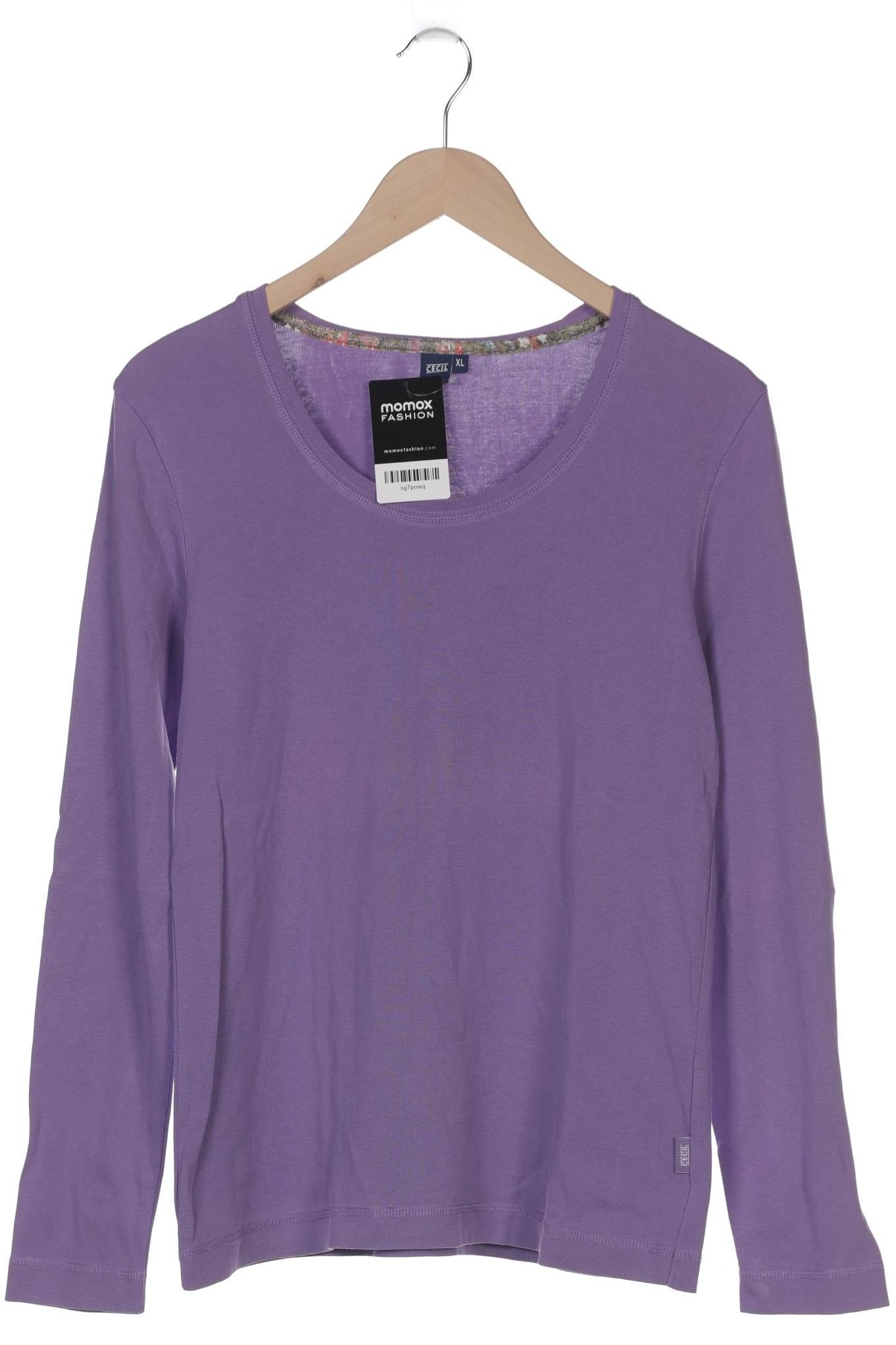 

Cecil Damen Langarmshirt, flieder, Gr. 44