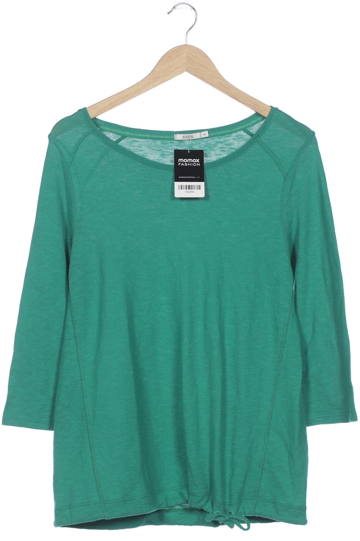 

Cecil Damen Langarmshirt, grün, Gr. 38