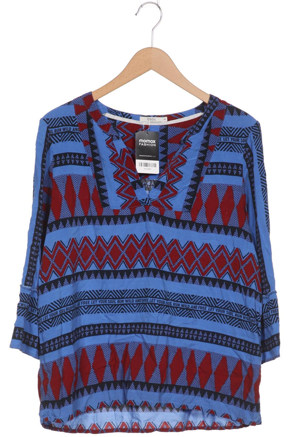

Cecil Damen Langarmshirt, blau, Gr. 38