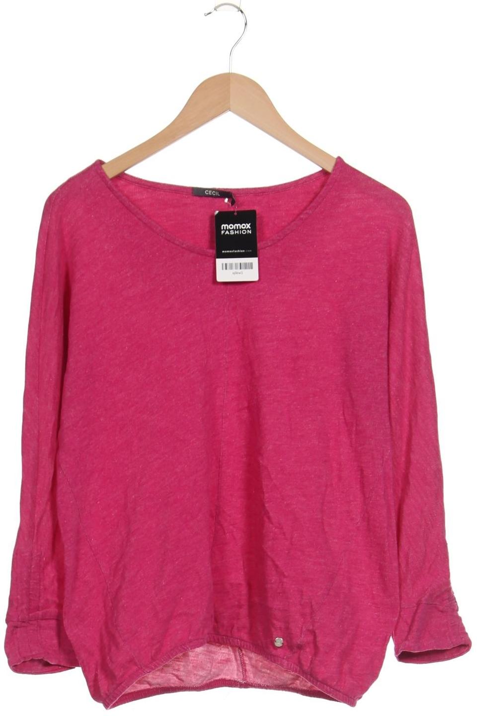 

Cecil Damen Langarmshirt, pink, Gr. 36