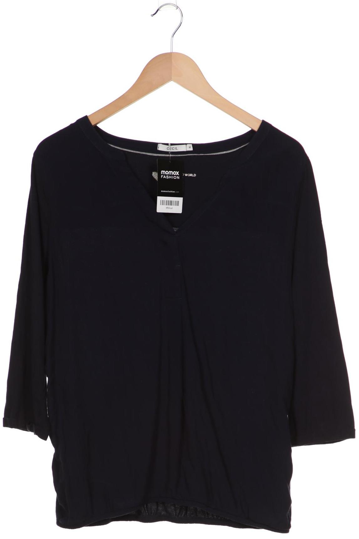 

Cecil Damen Langarmshirt, marineblau, Gr. 38
