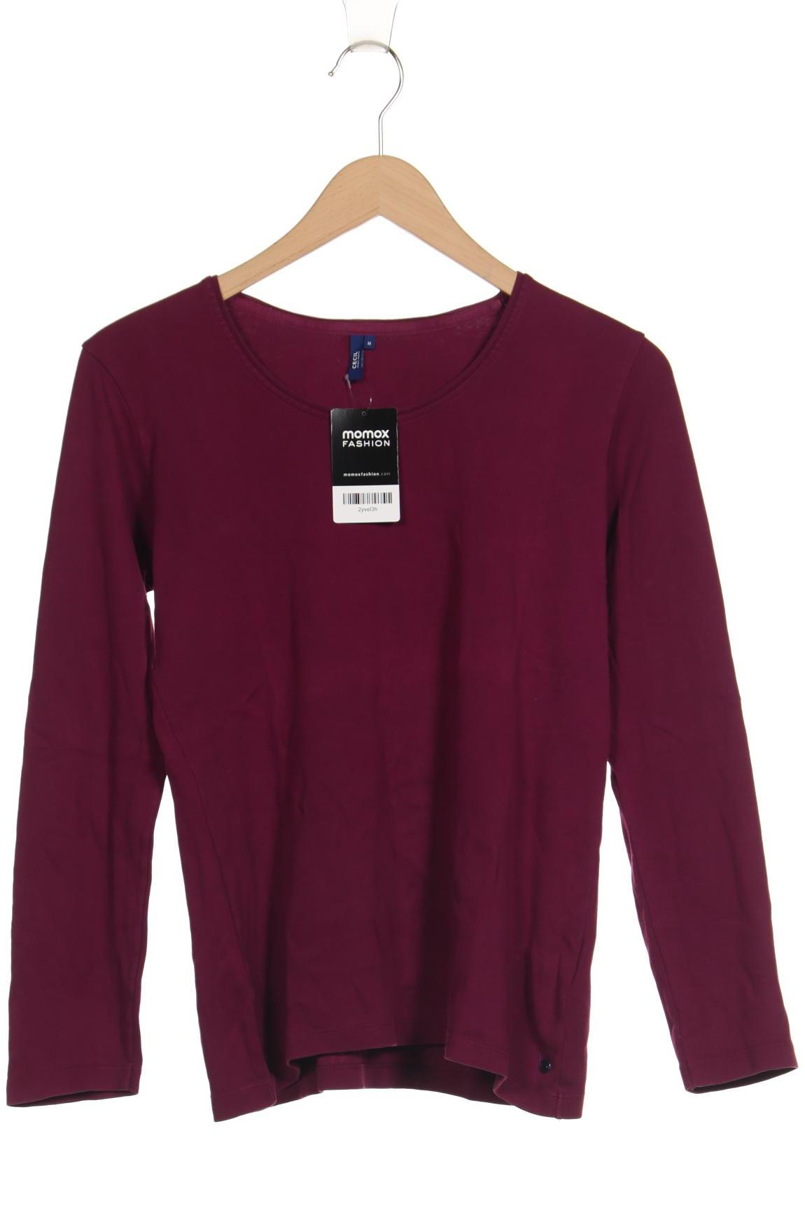 

Cecil Damen Langarmshirt, pink, Gr. 38