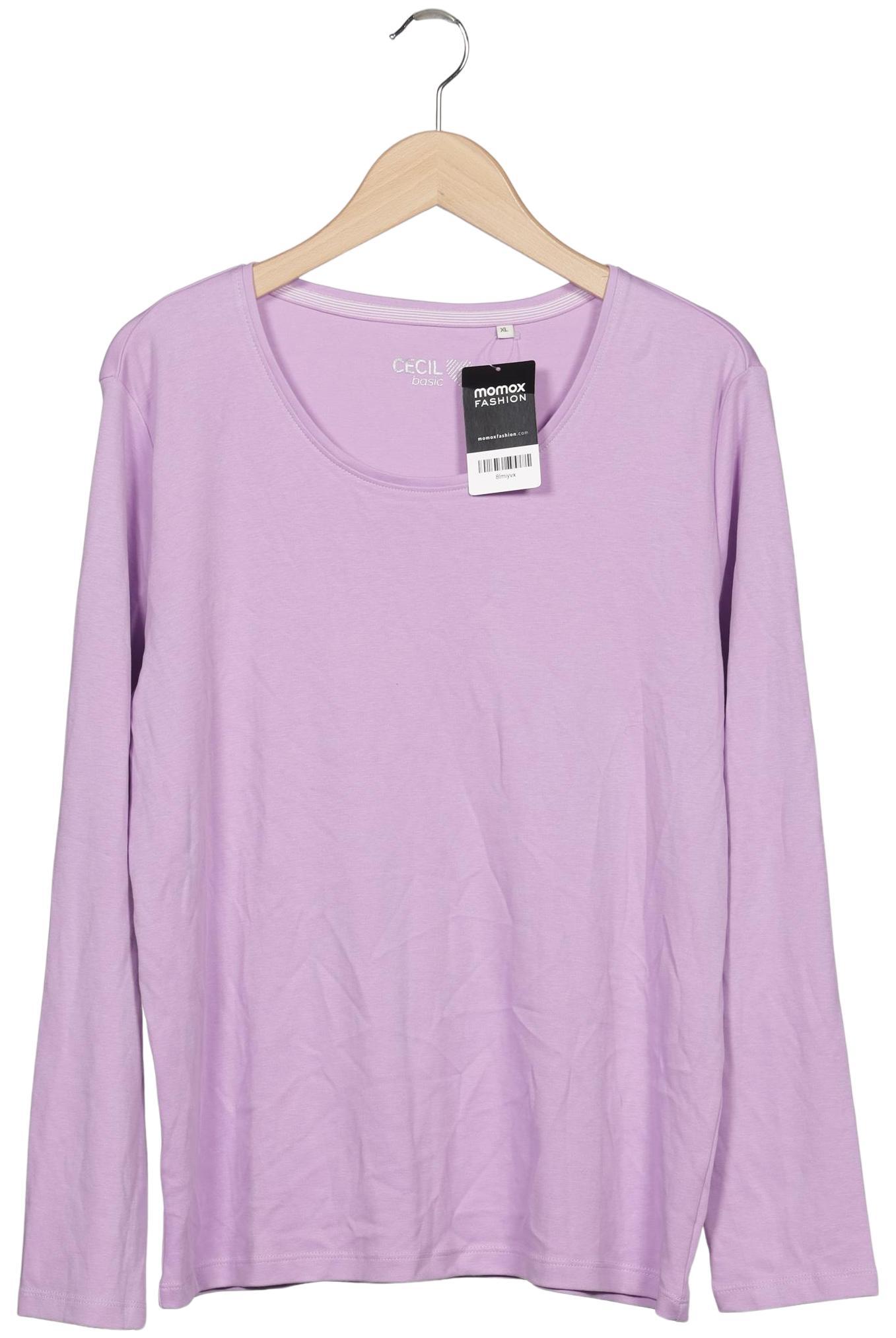 

Cecil Damen Langarmshirt, flieder, Gr. 44