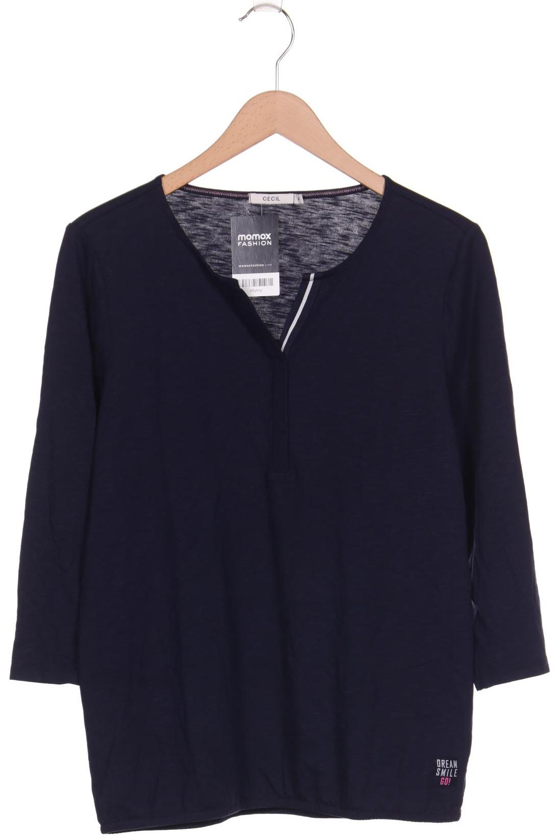 

CECIL Damen Langarmshirt, marineblau