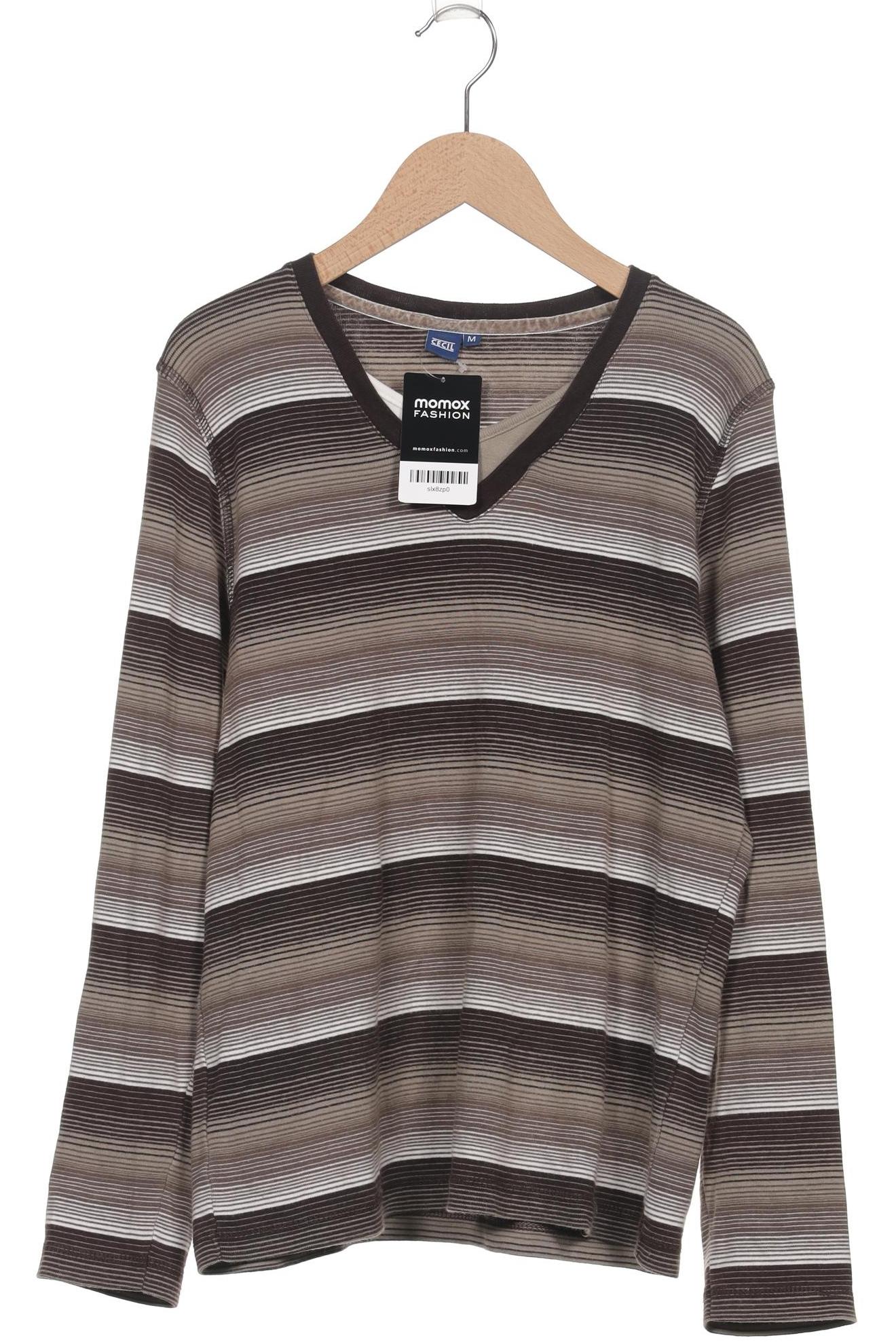 

Cecil Damen Langarmshirt, braun, Gr. 38