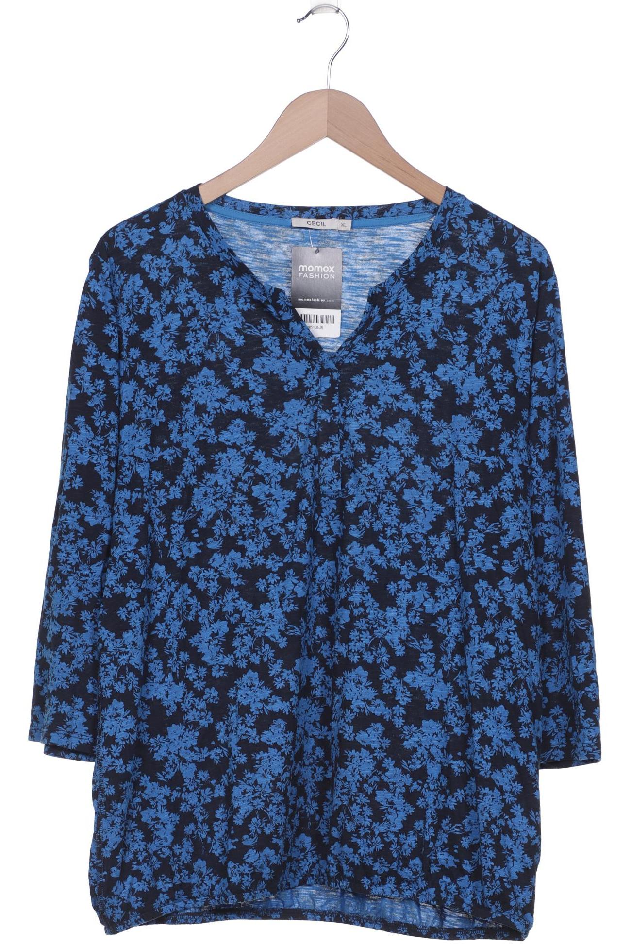 

CECIL Damen Langarmshirt, blau