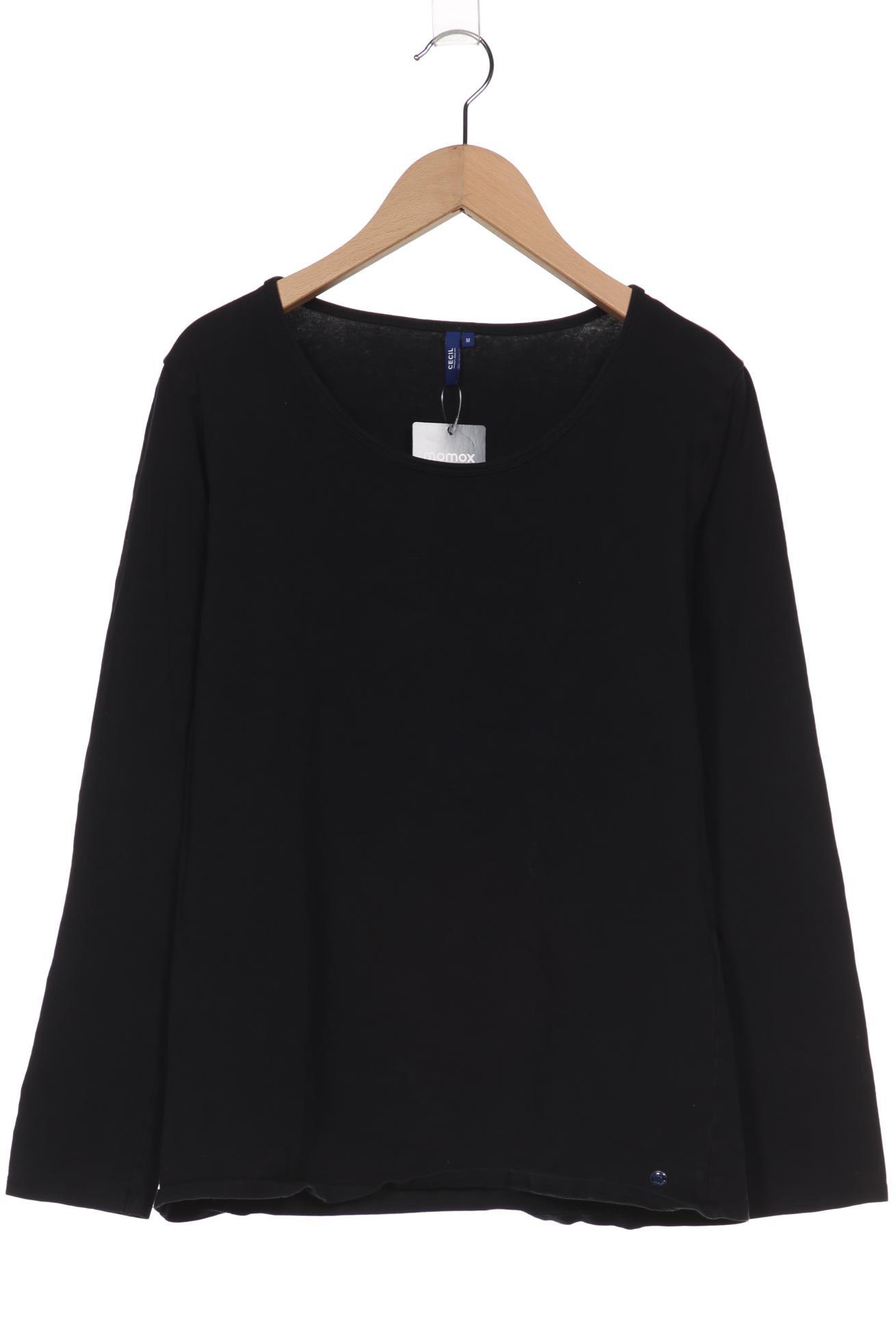 

CECIL Damen Langarmshirt, schwarz