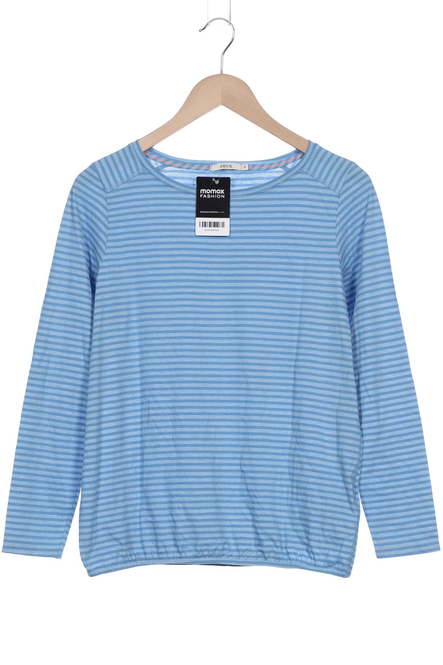 

CECIL Damen Langarmshirt, blau