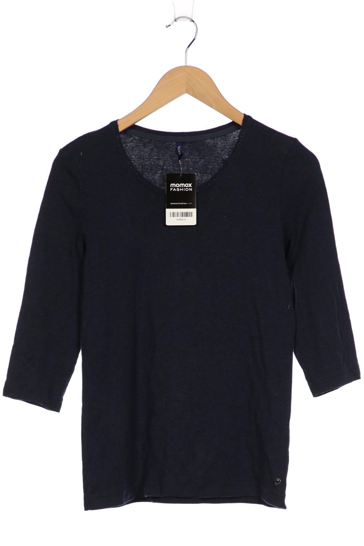 

Cecil Damen Langarmshirt, marineblau, Gr. 38