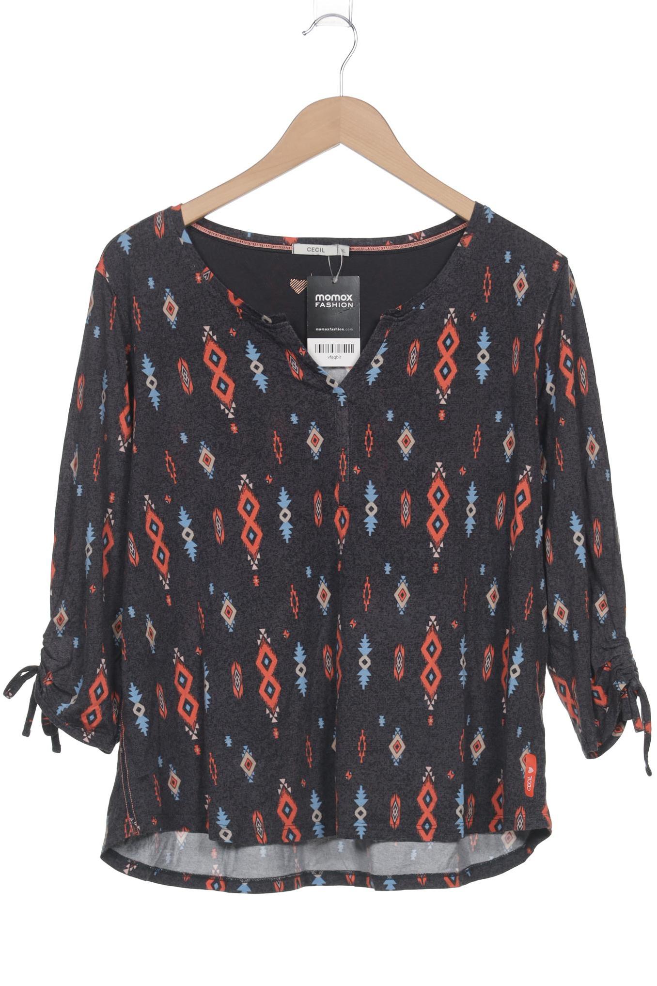 

Cecil Damen Langarmshirt, grau, Gr. 44