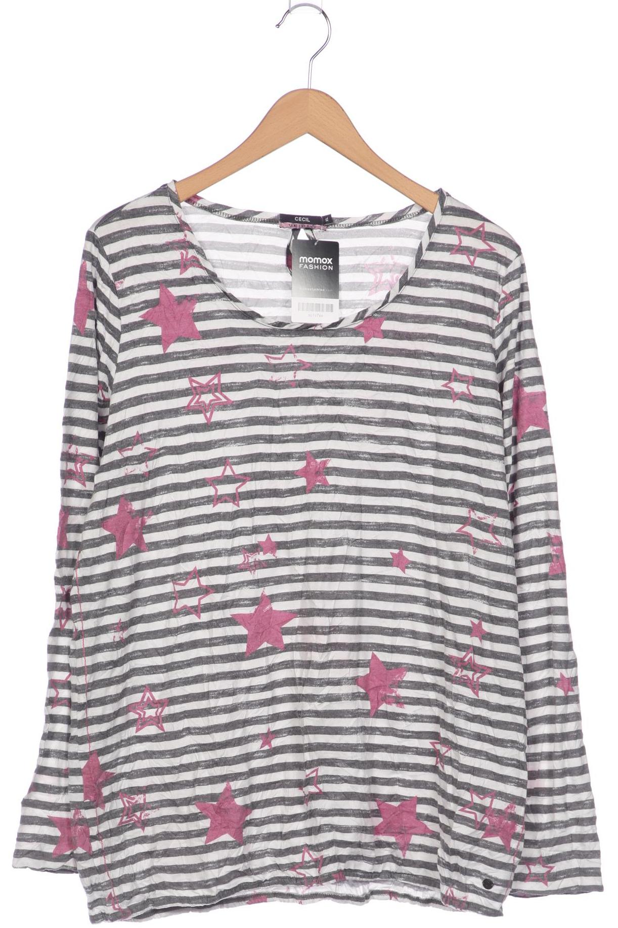 

Cecil Damen Langarmshirt, grau, Gr. 44