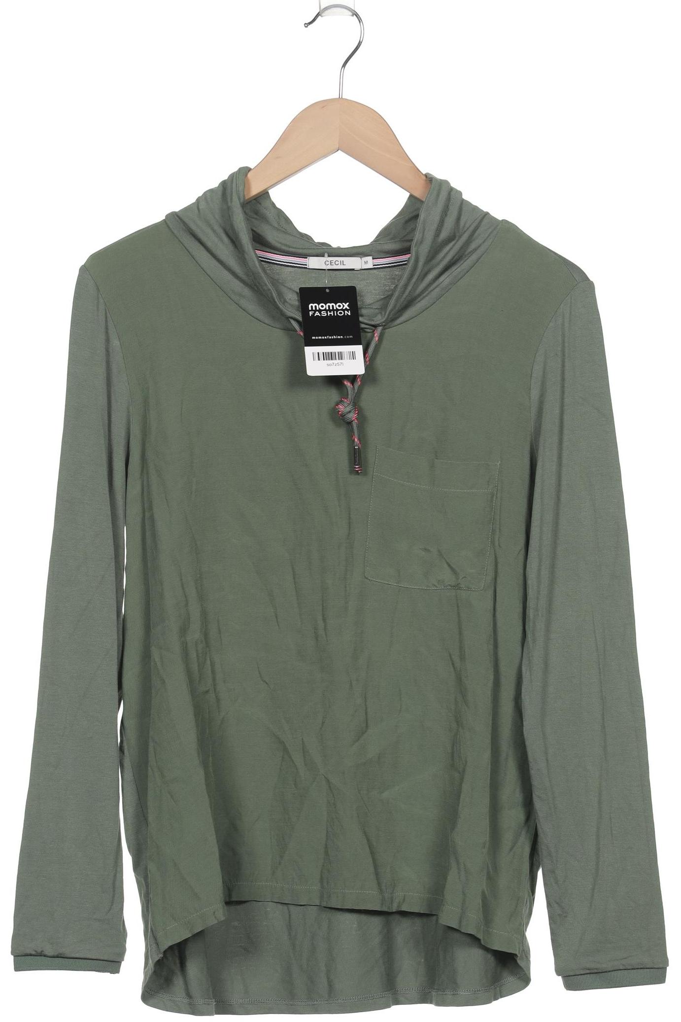 

Cecil Damen Langarmshirt, grün, Gr. 38