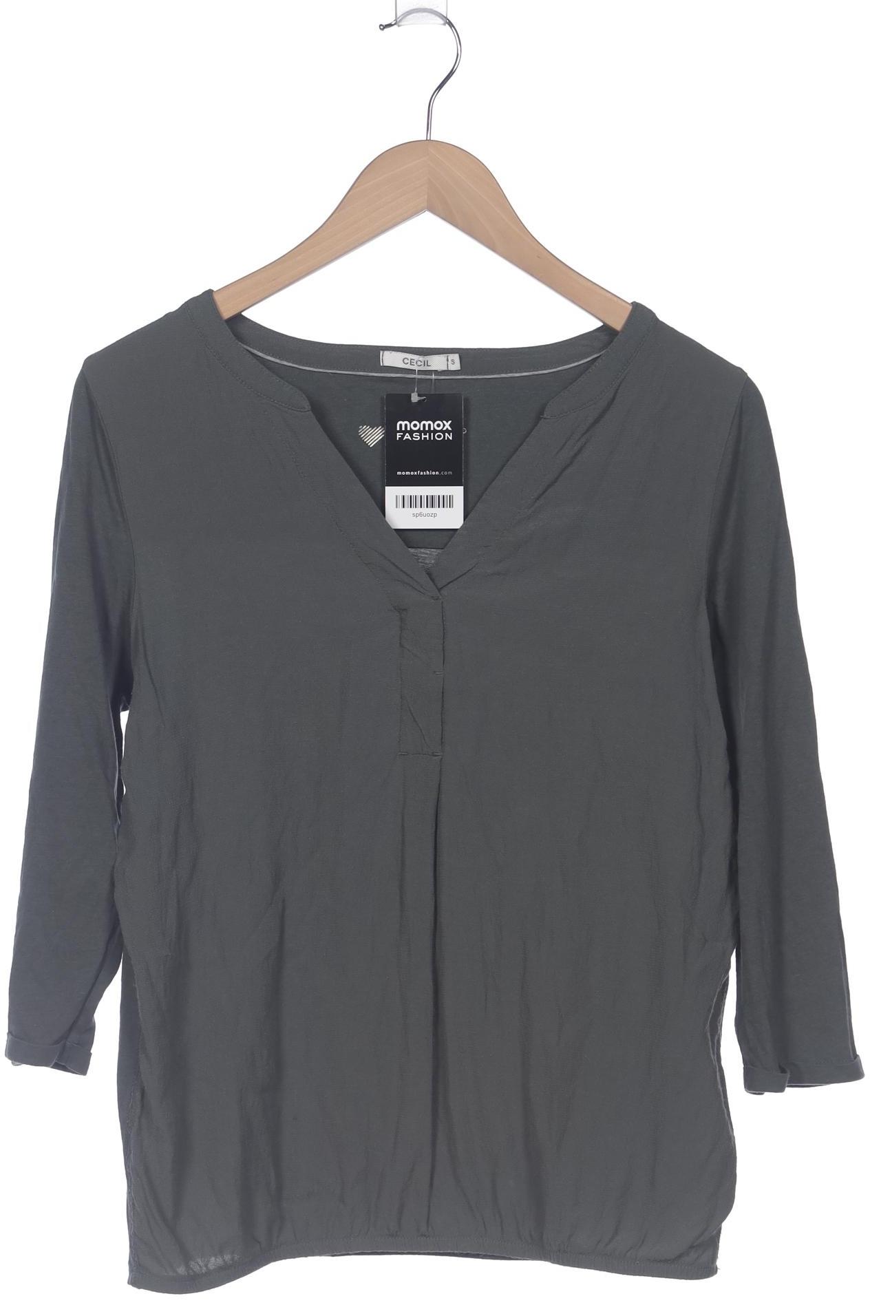 

Cecil Damen Langarmshirt, grün, Gr. 36