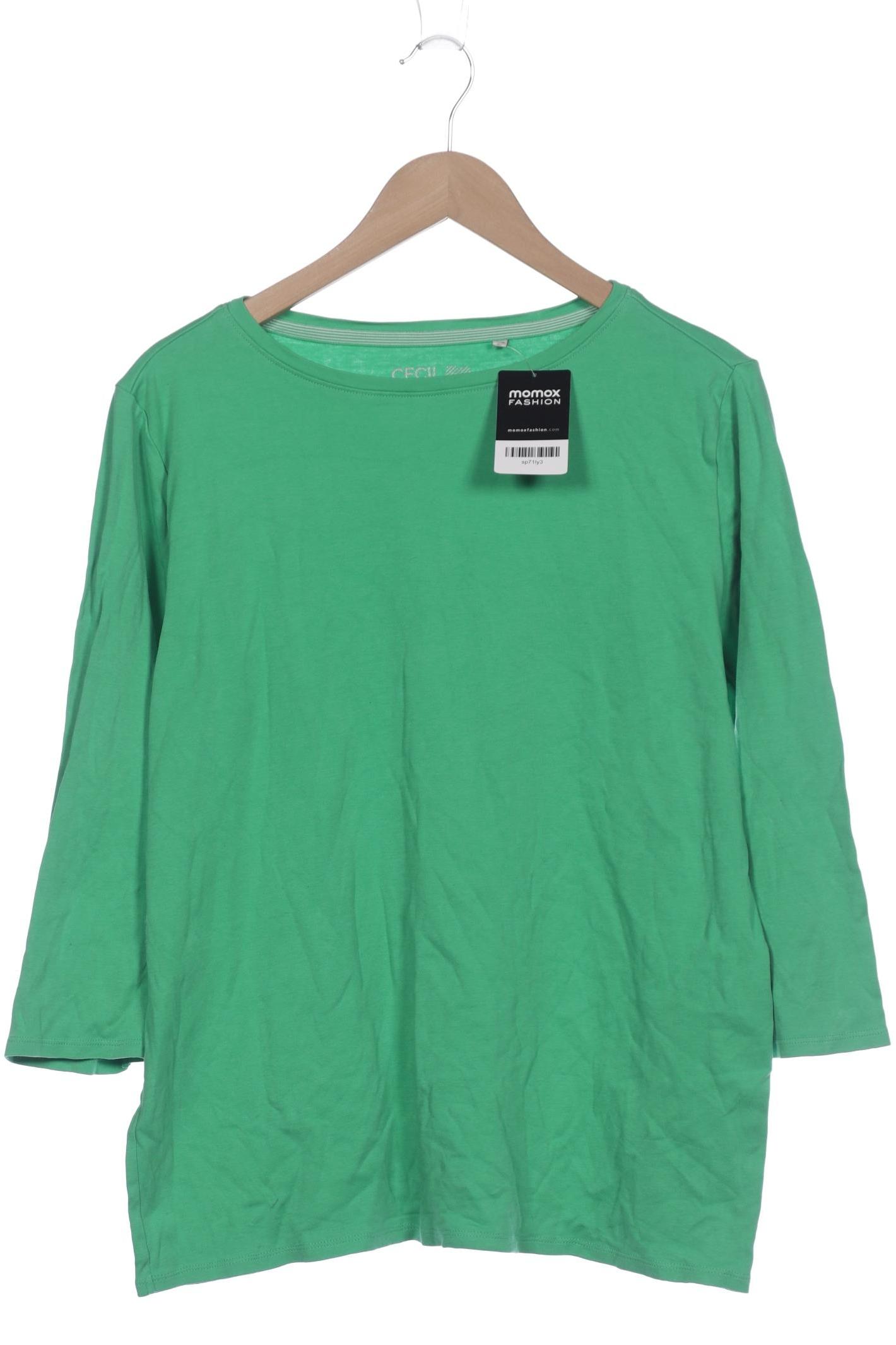 

Cecil Damen Langarmshirt, grün, Gr. 46