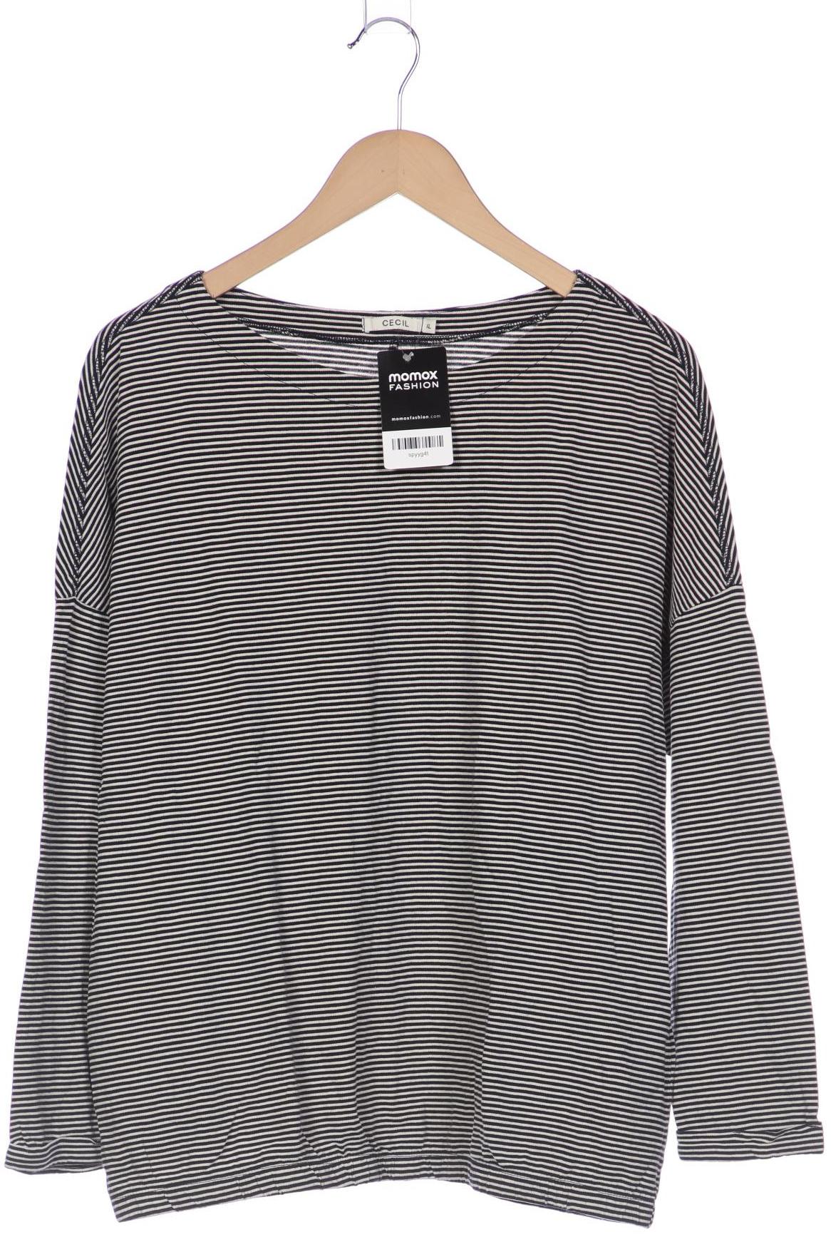 

Cecil Damen Langarmshirt, marineblau, Gr. 44