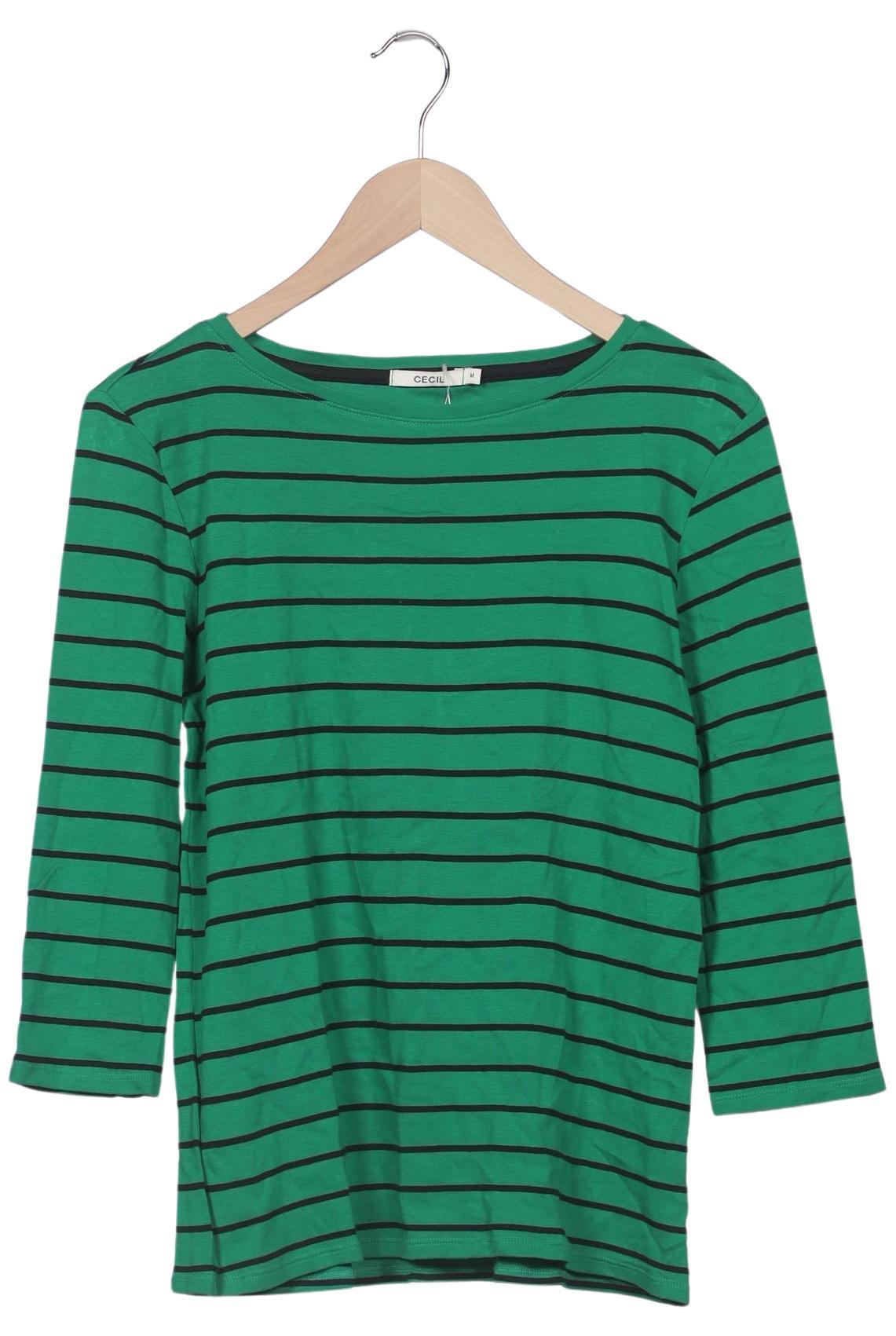 

Cecil Damen Langarmshirt, grün, Gr. 38