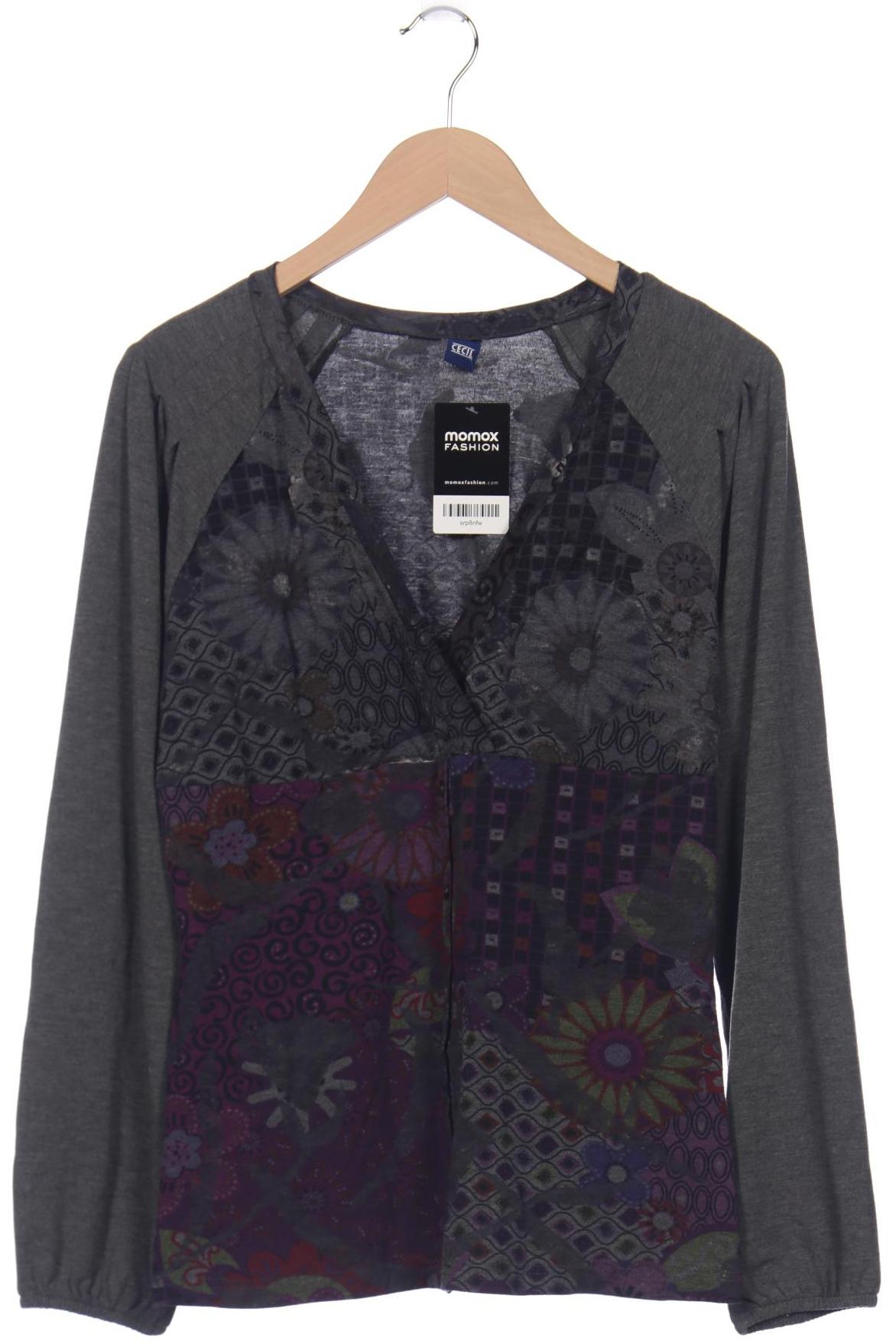 

CECIL Damen Langarmshirt, grau