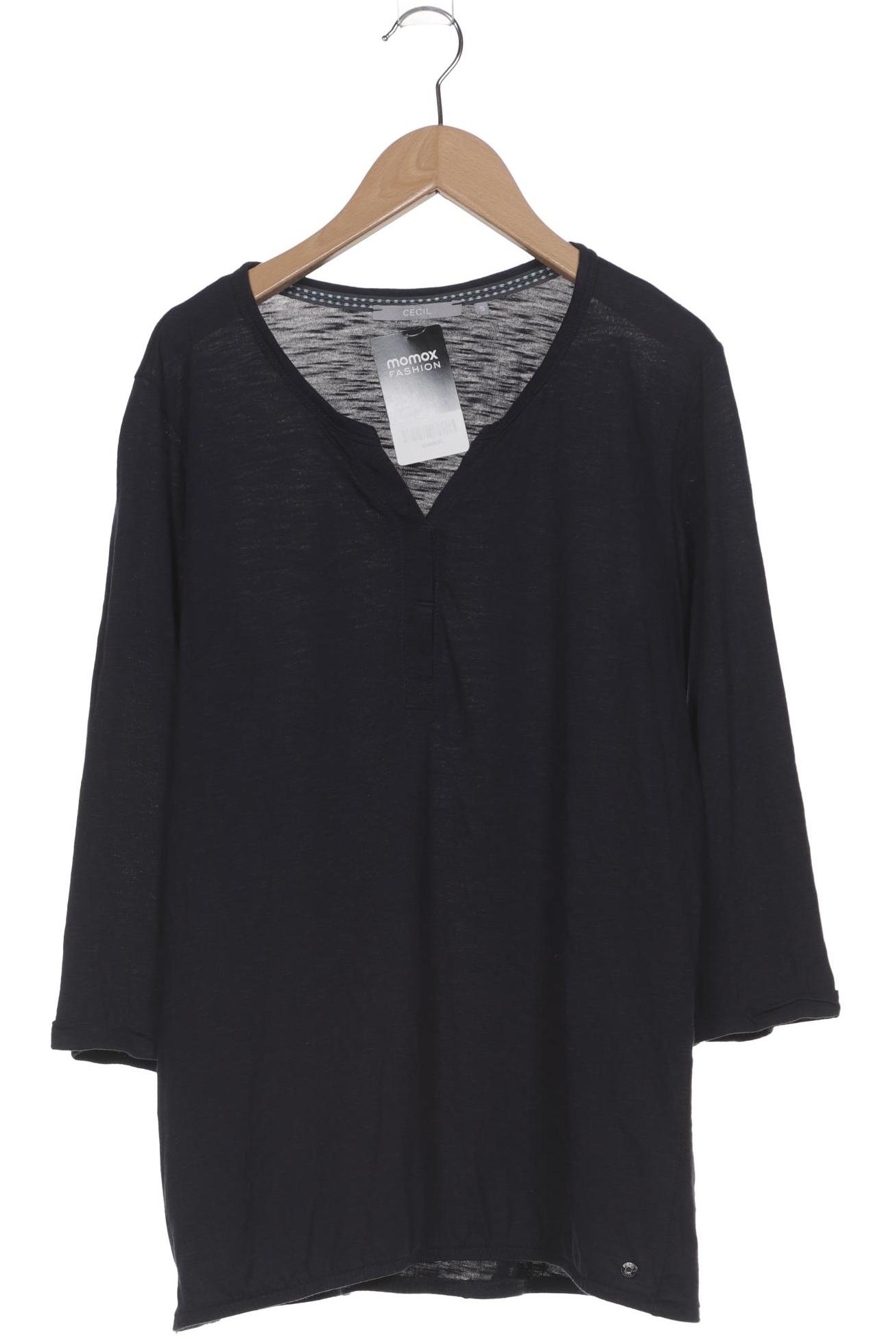

Cecil Damen Langarmshirt, marineblau, Gr. 36