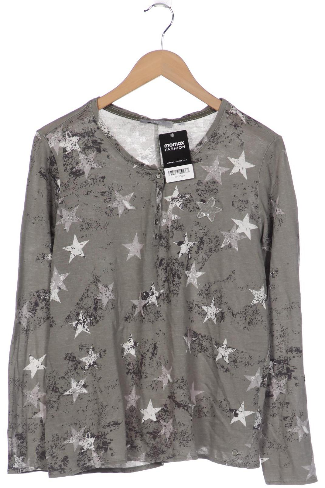 

CECIL Damen Langarmshirt, grau