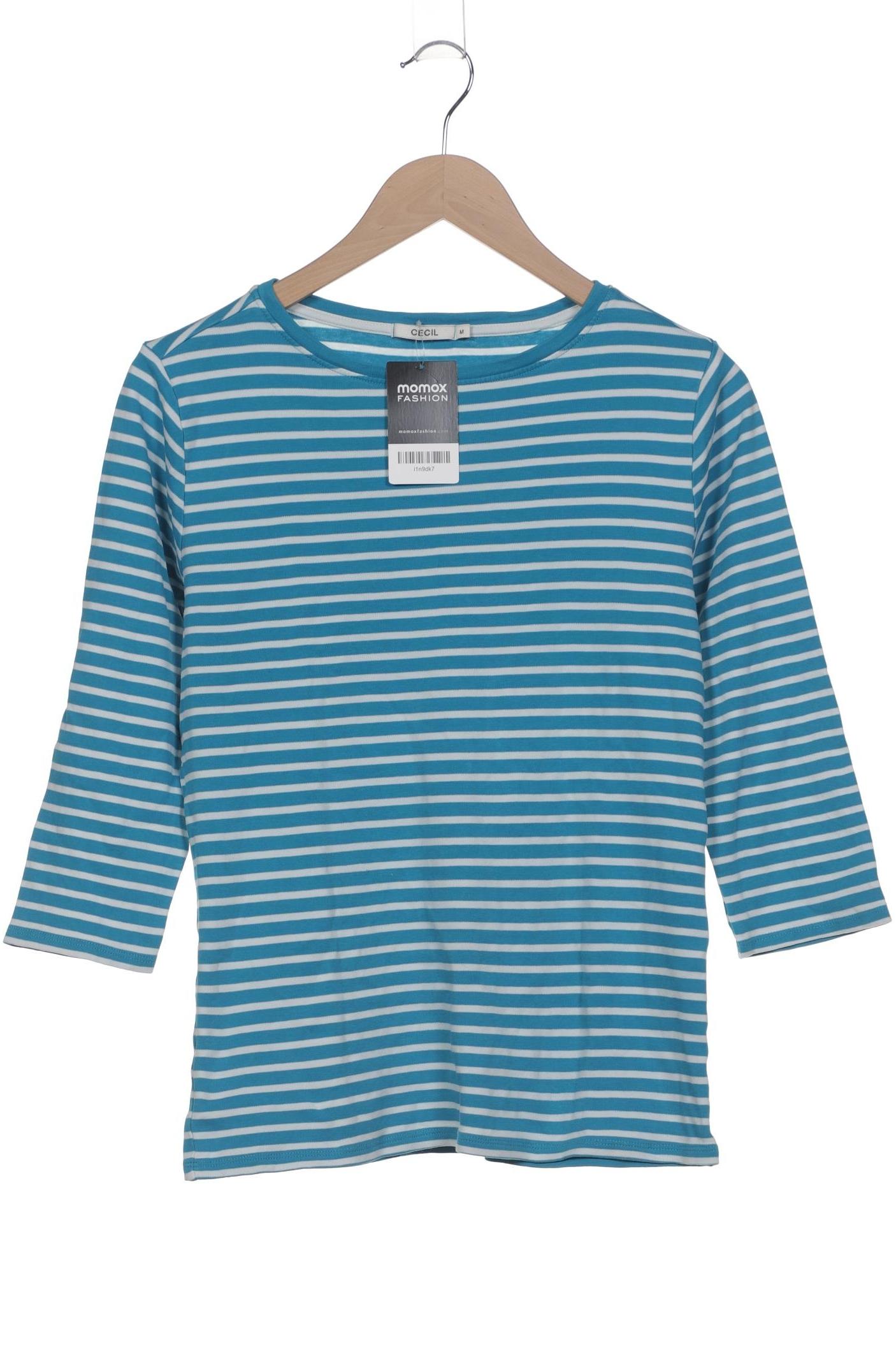 

Cecil Damen Langarmshirt, blau, Gr. 38