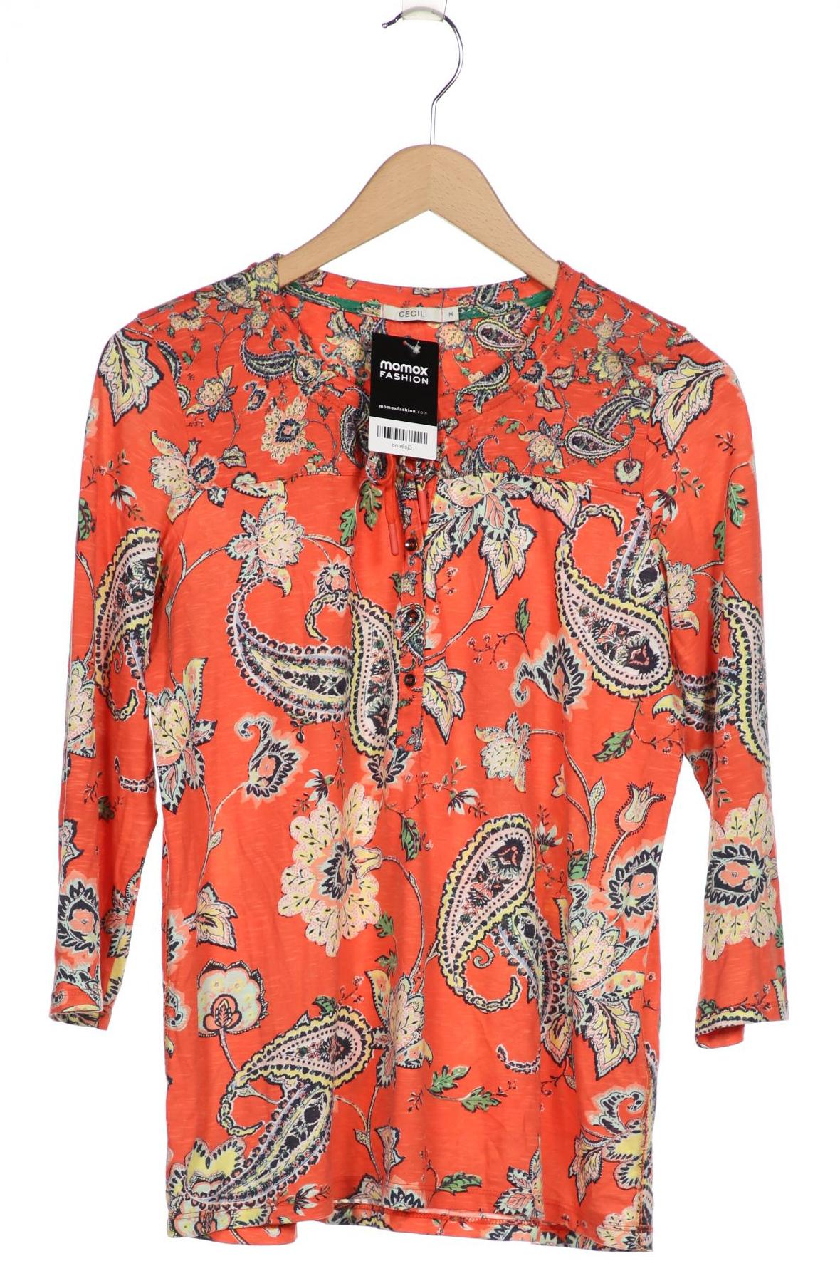 

CECIL Damen Langarmshirt, orange