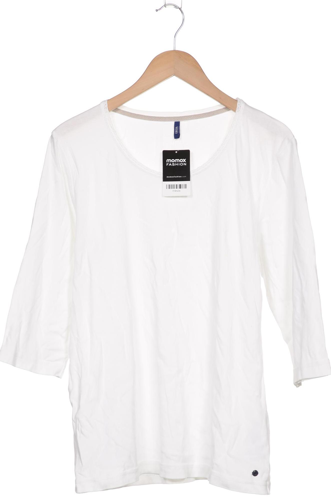

CECIL Damen Langarmshirt, weiß