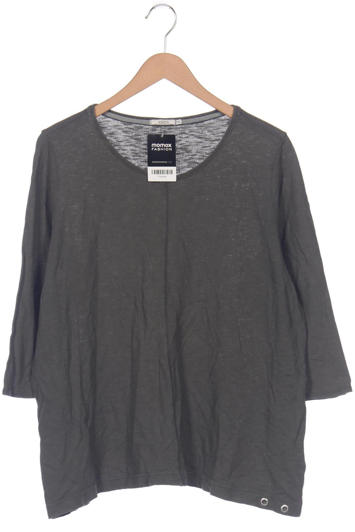 

Cecil Damen Langarmshirt, grün, Gr. 46
