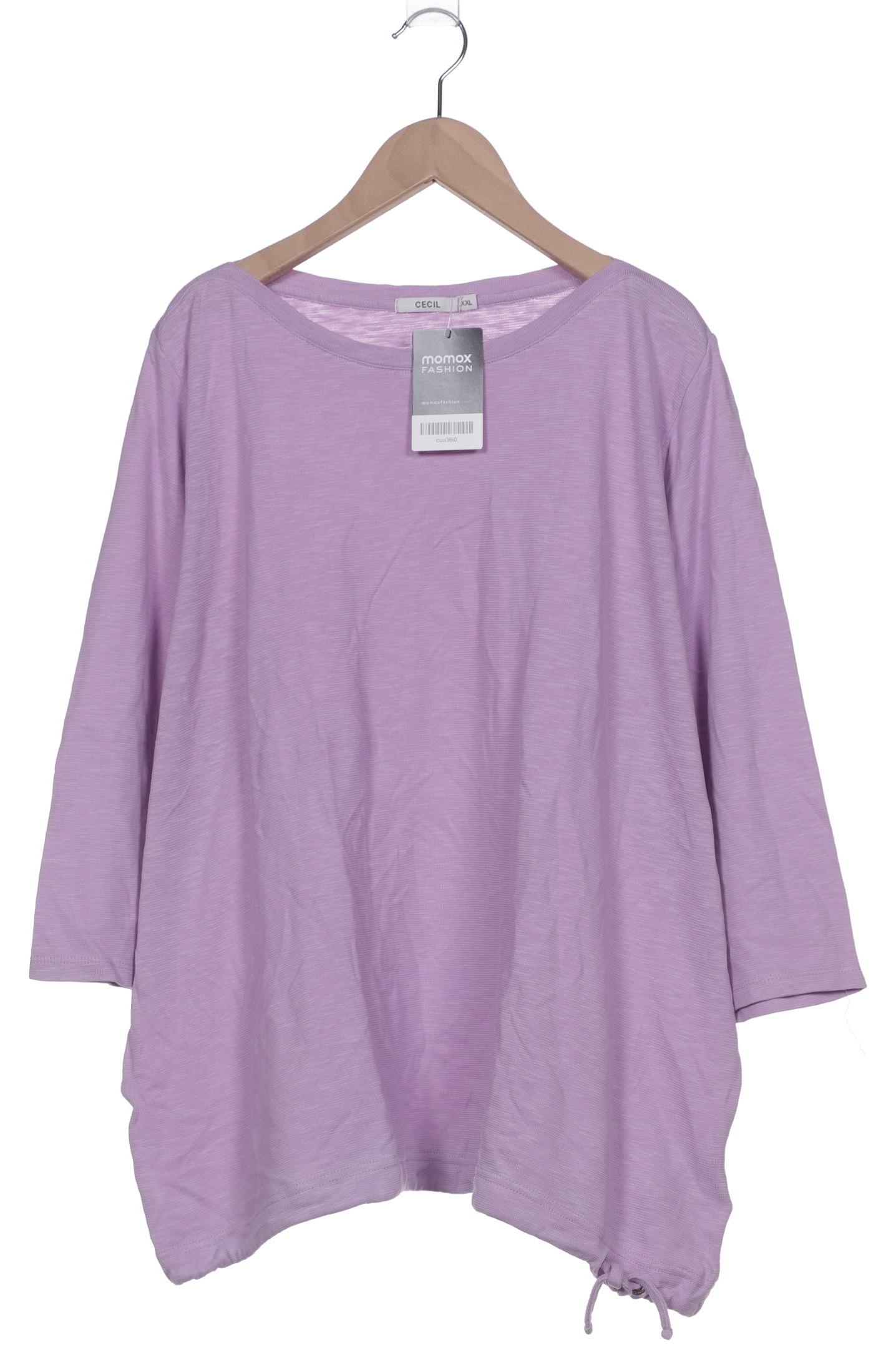 

Cecil Damen Langarmshirt, flieder, Gr. 46