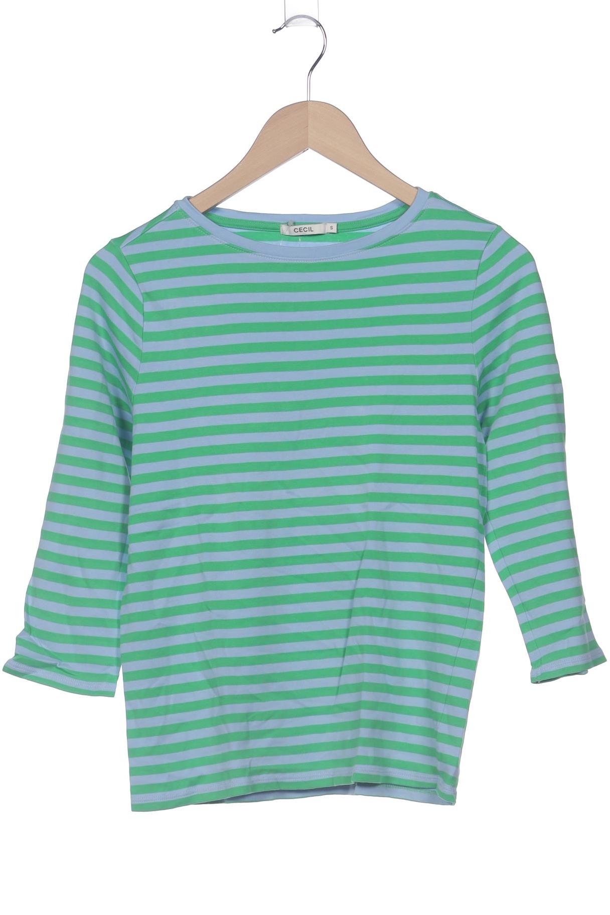 

Cecil Damen Langarmshirt, hellblau, Gr. 36
