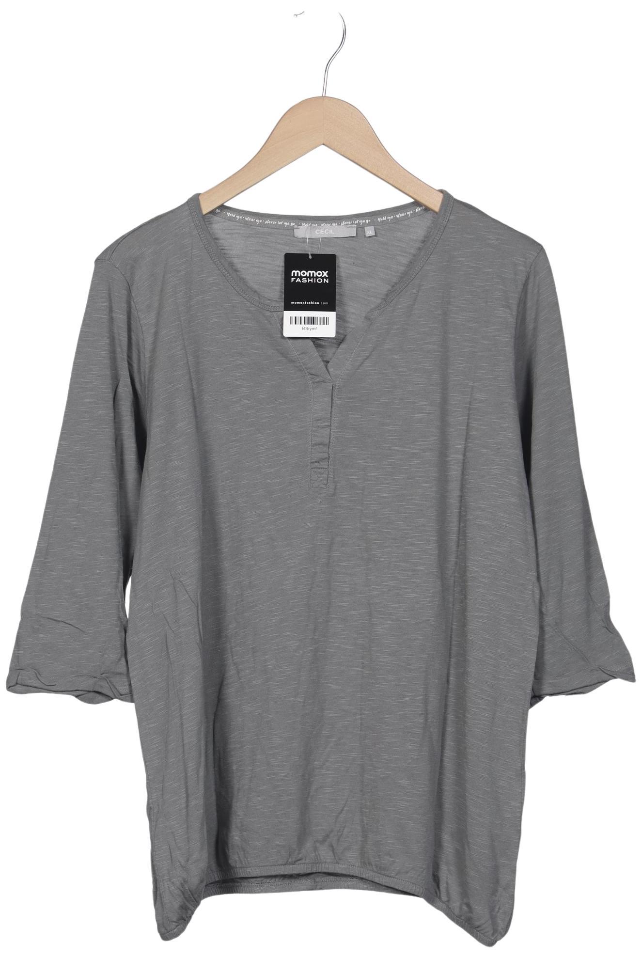 

Cecil Damen Langarmshirt, grau, Gr. 44