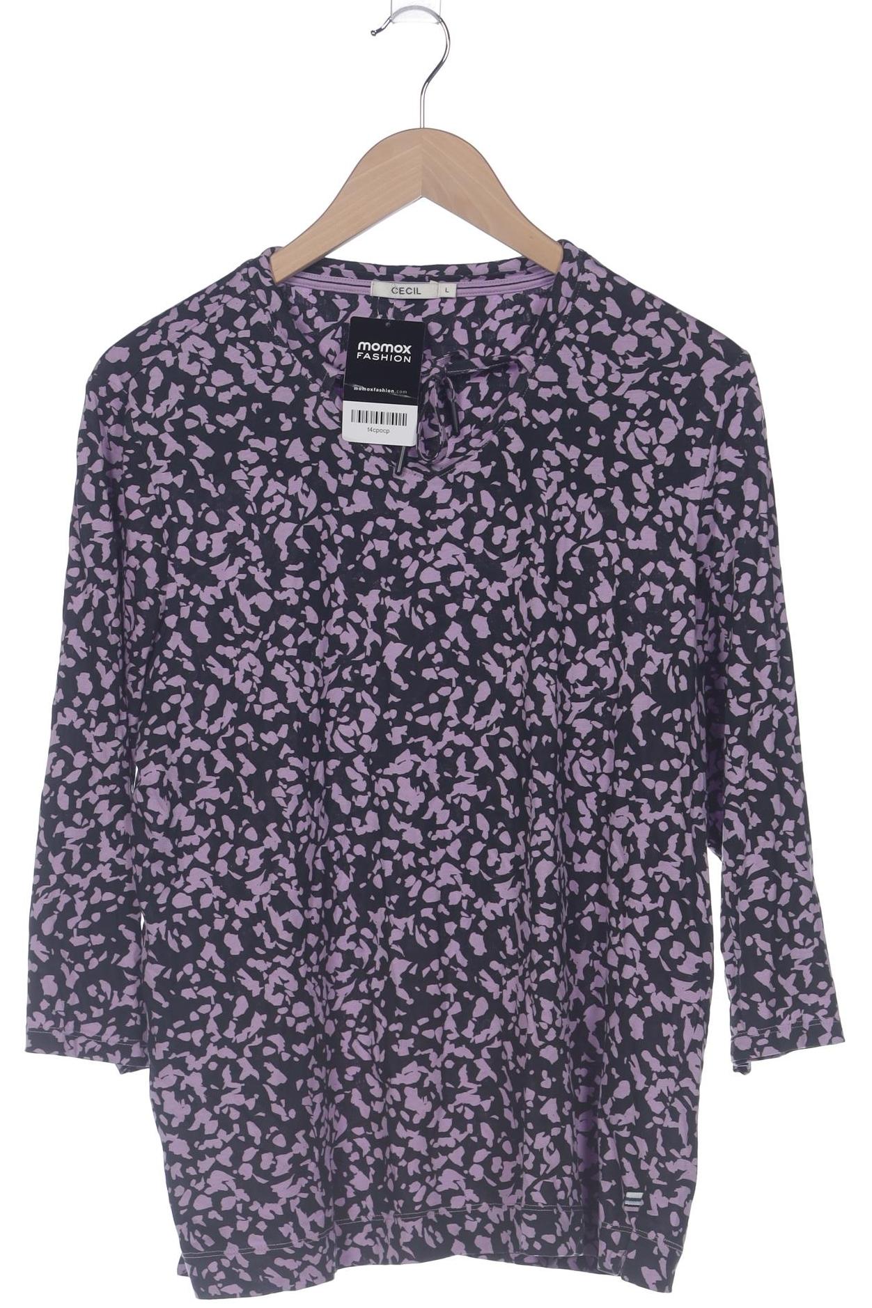 

Cecil Damen Langarmshirt, flieder, Gr. 42