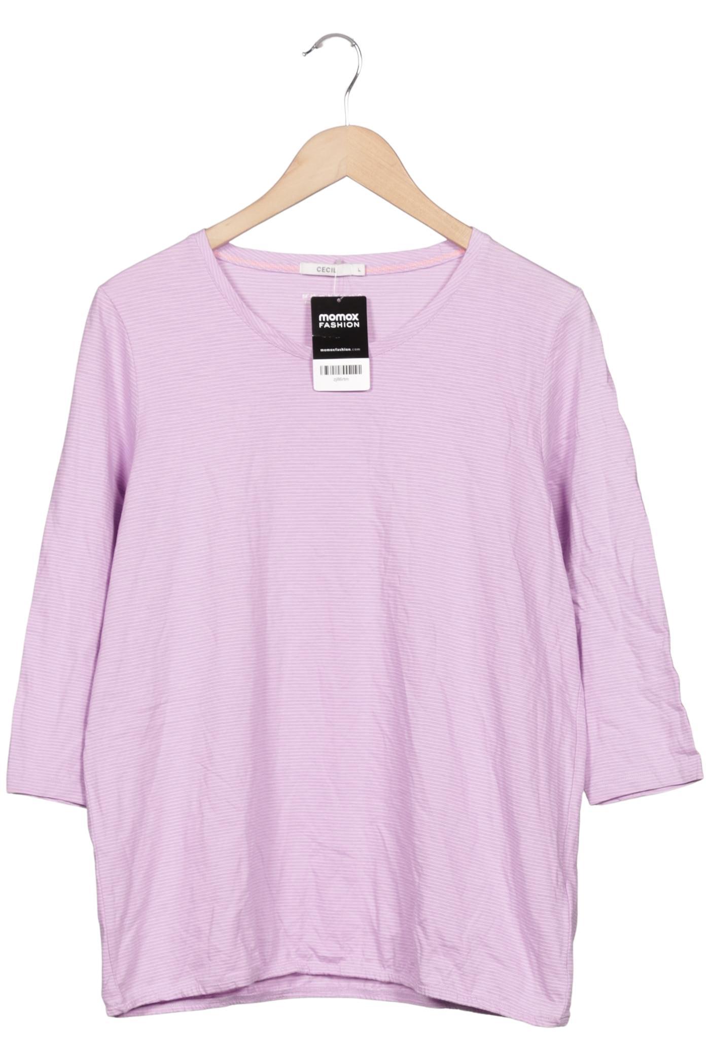 

Cecil Damen Langarmshirt, flieder, Gr. 42
