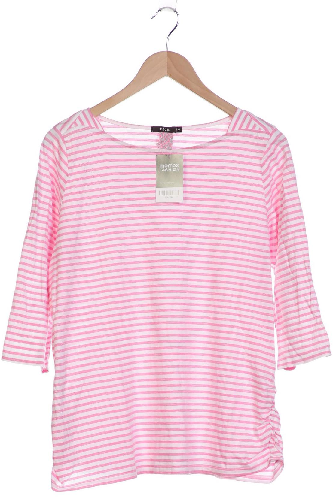 

Cecil Damen Langarmshirt, pink, Gr. 44