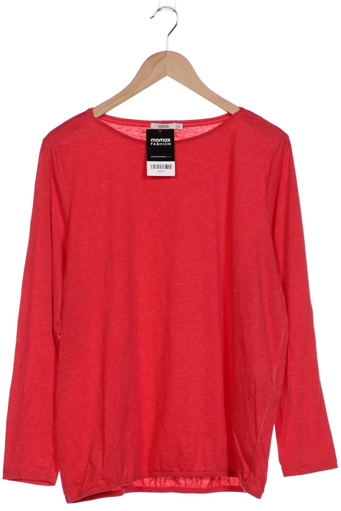 

Cecil Damen Langarmshirt, rot, Gr. 44