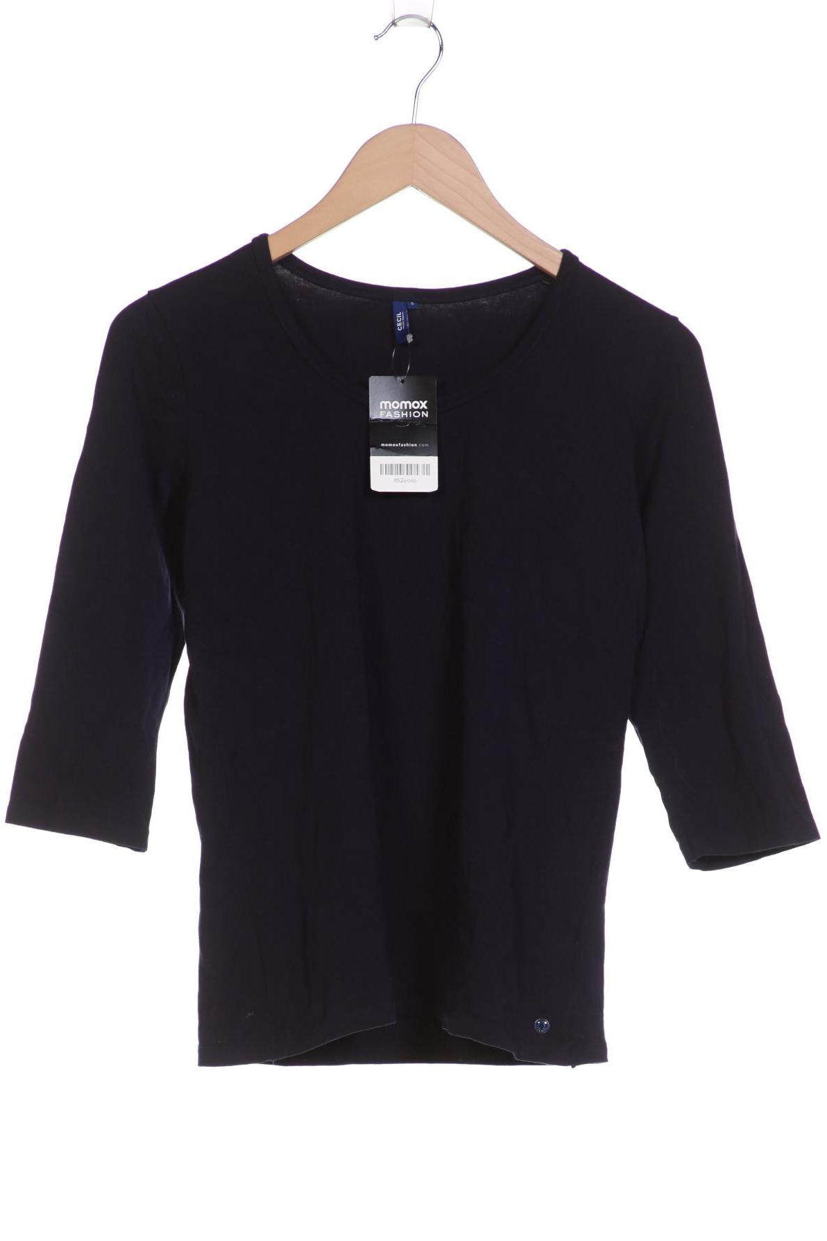 

Cecil Damen Langarmshirt, marineblau, Gr. 36