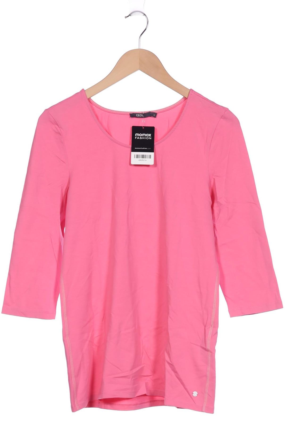 

Cecil Damen Langarmshirt, pink, Gr. 42