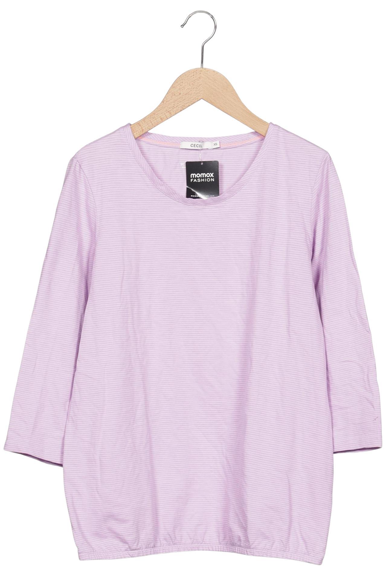 

Cecil Damen Langarmshirt, flieder, Gr. 34