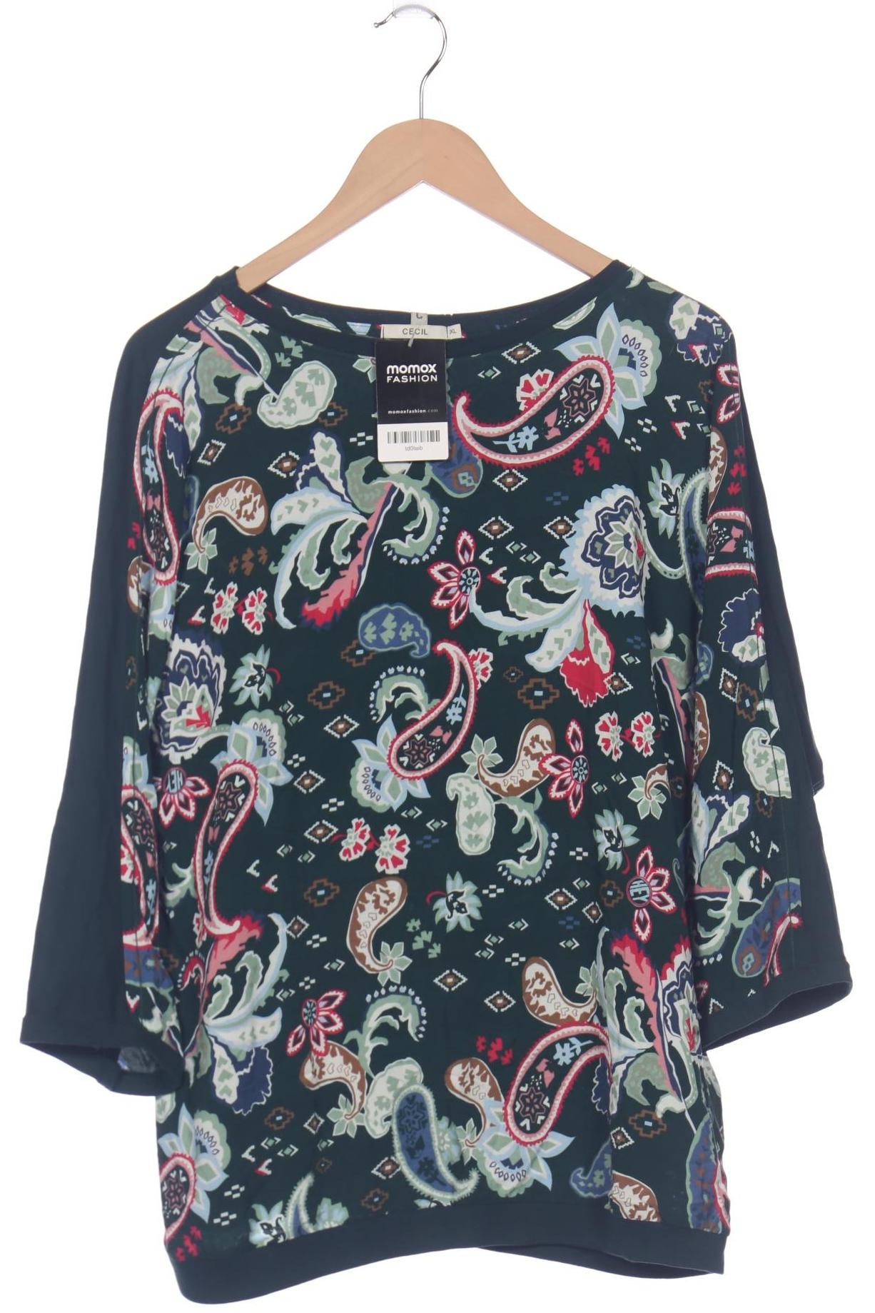 

Cecil Damen Langarmshirt, grün, Gr. 44